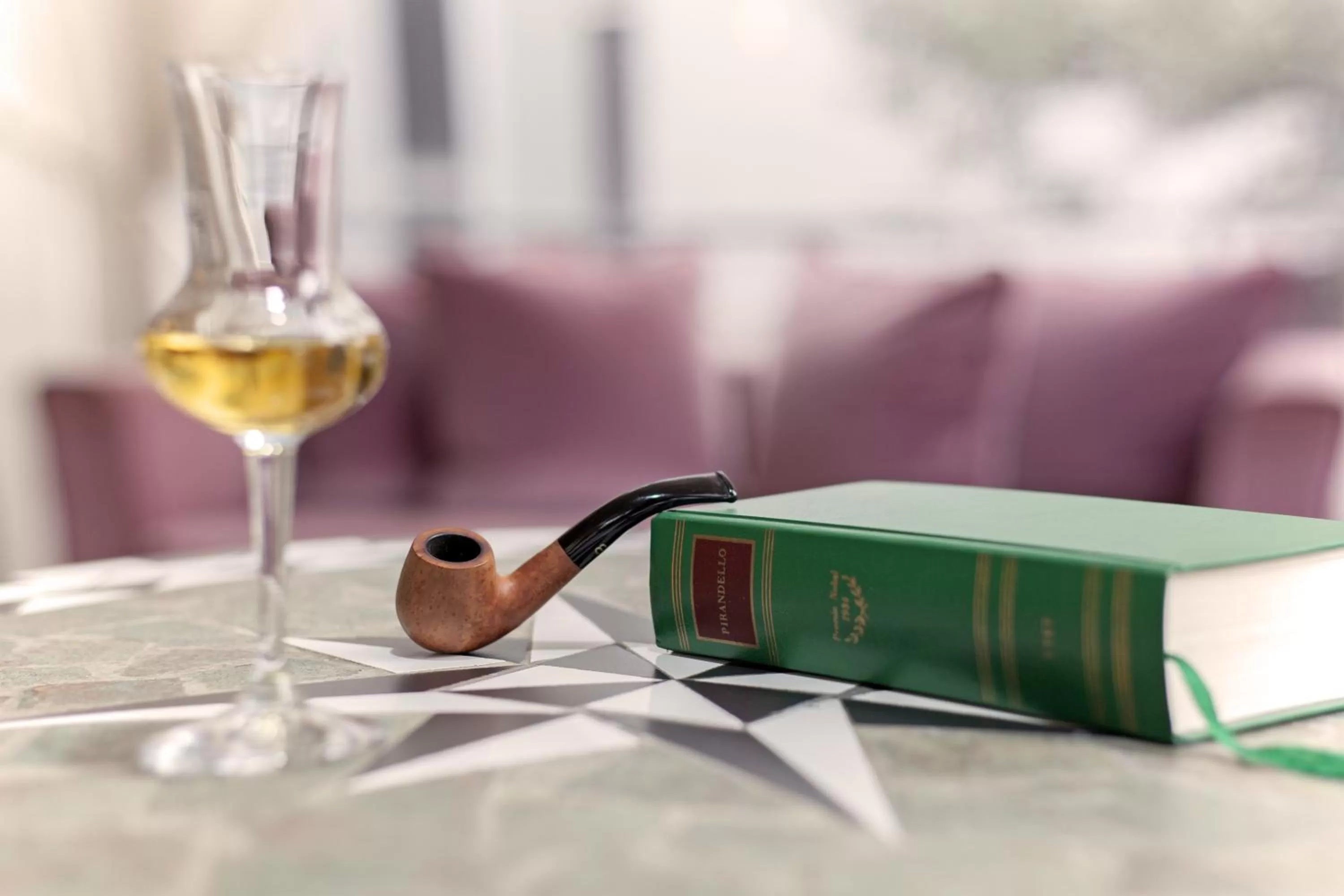 Food and drinks in Villa Pirandello