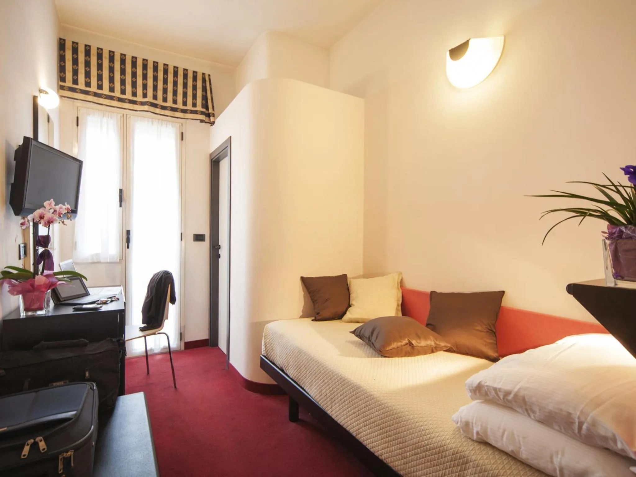 Decorative detail, Bed in Hotel Levante