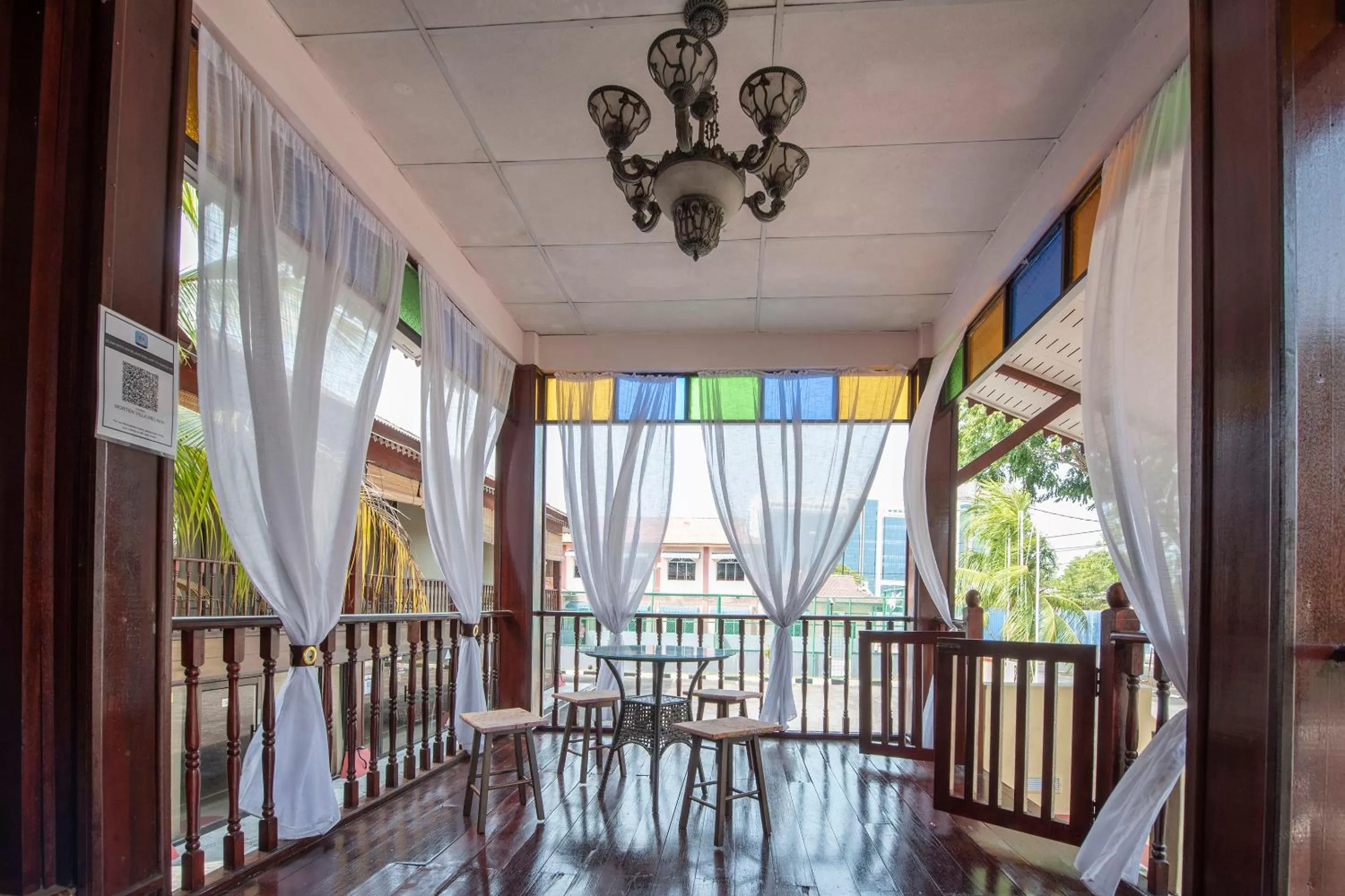 View (from property/room), Balcony/Terrace in MORTEN VILLA MELAKA