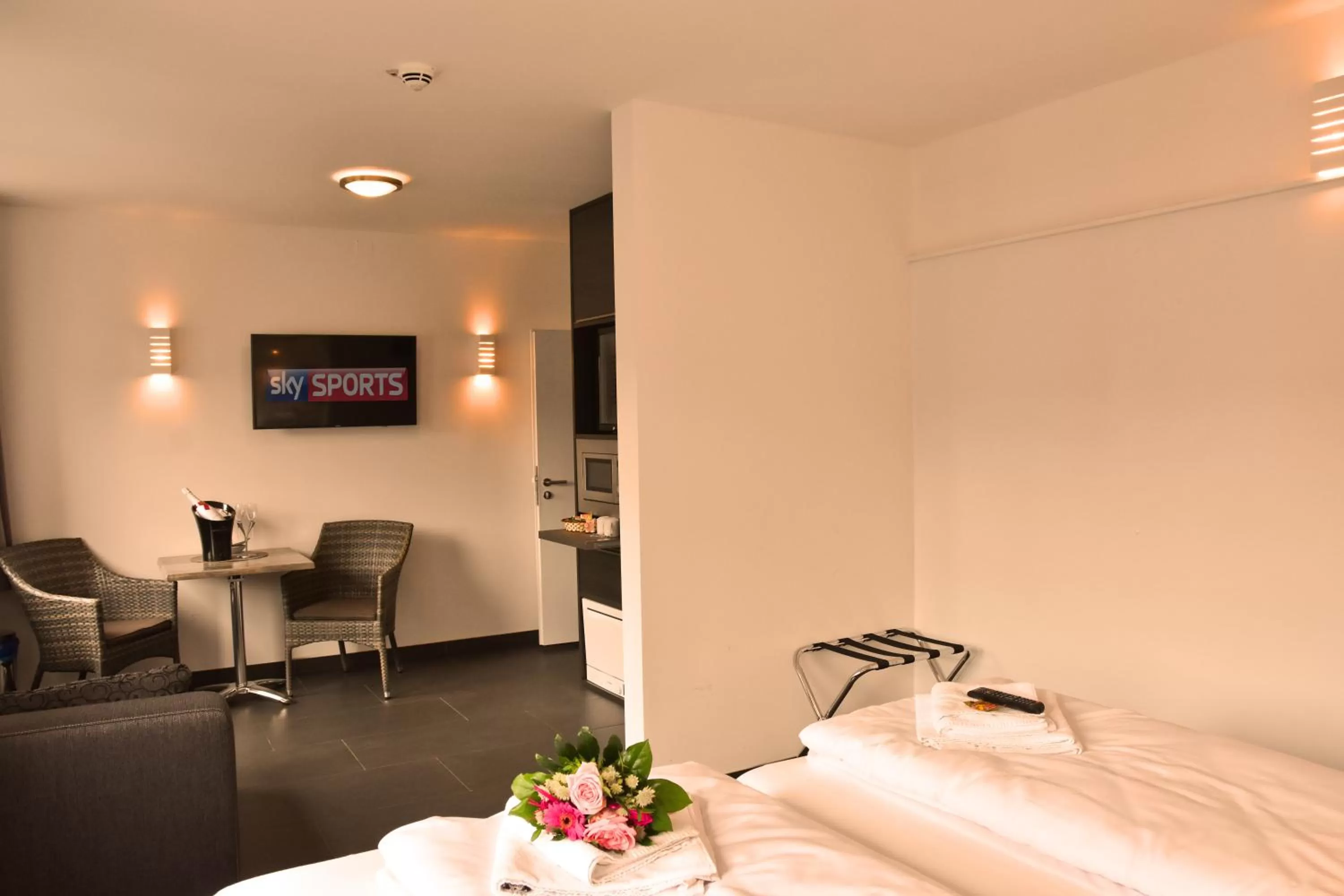 Bed in Hotel Walsroder Hof