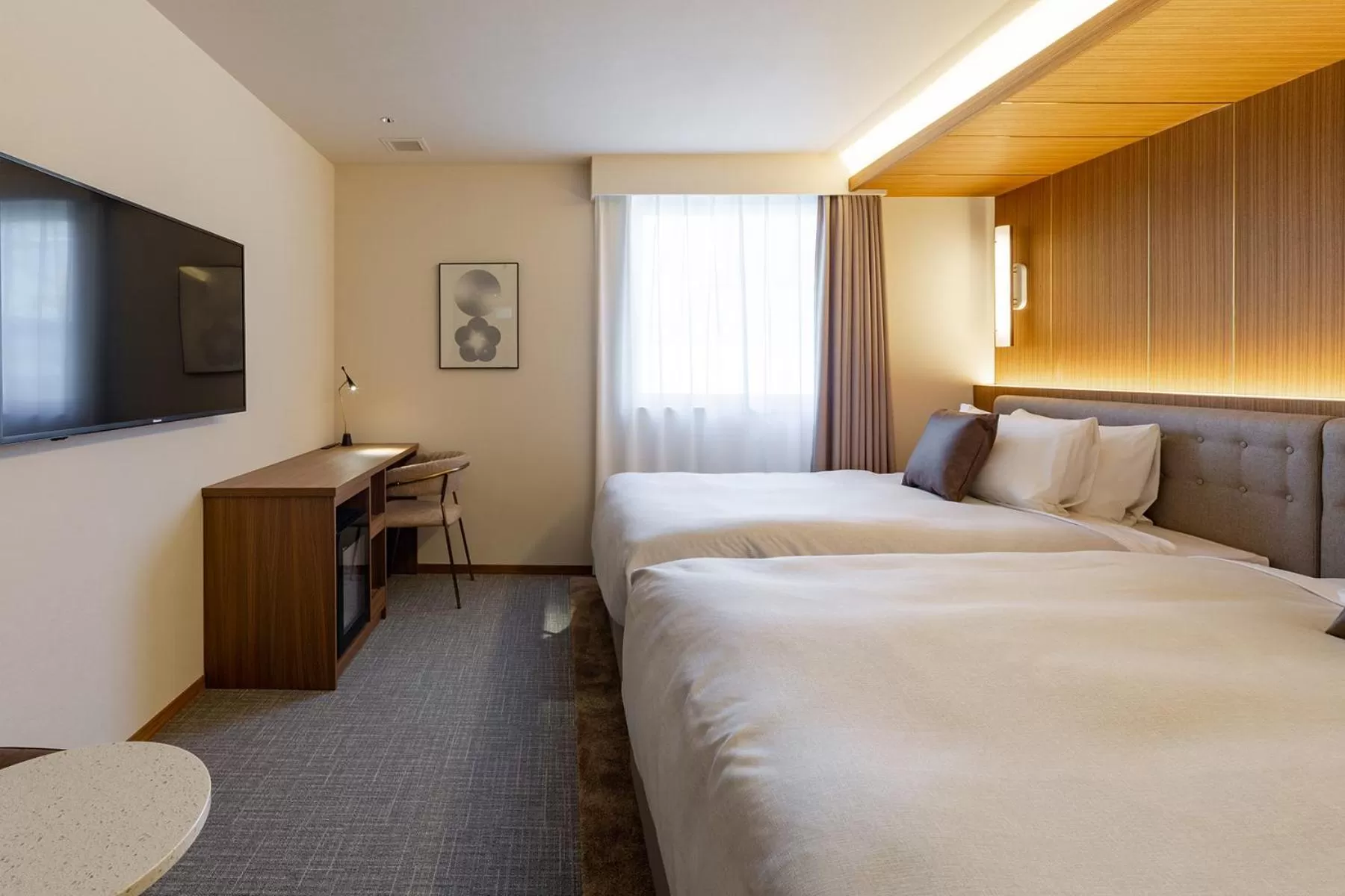 TV and multimedia, Bed in The OneFive Terrace Fukuoka