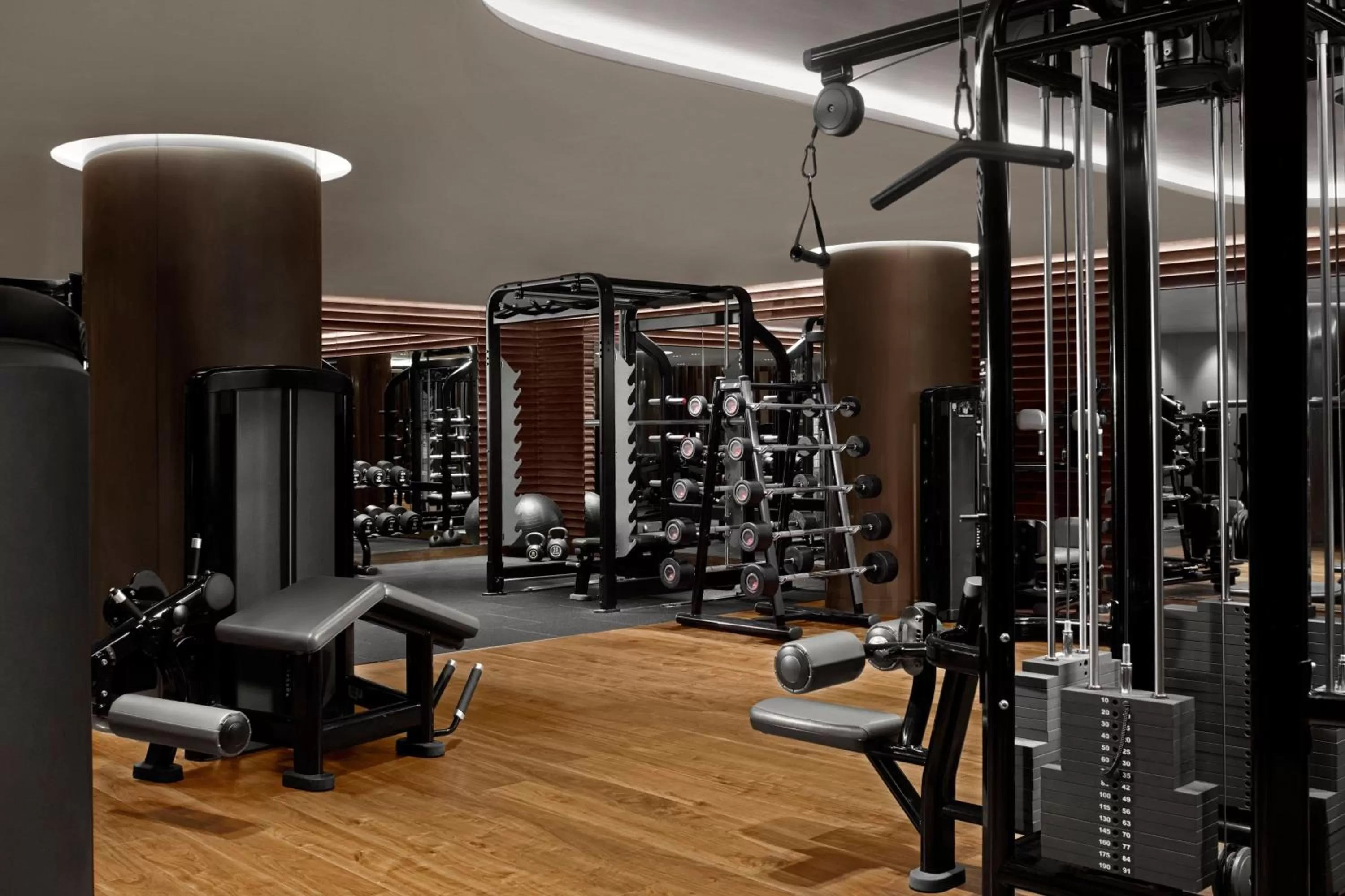 Fitness centre/facilities in The Ritz-Carlton, Millenia Singapore
