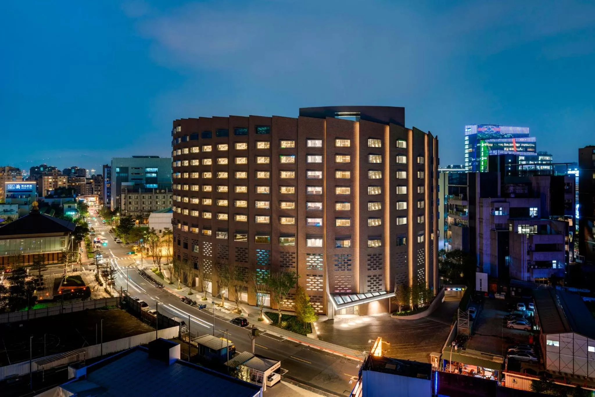 Property building in Hotel Indigo Taipei North by IHG