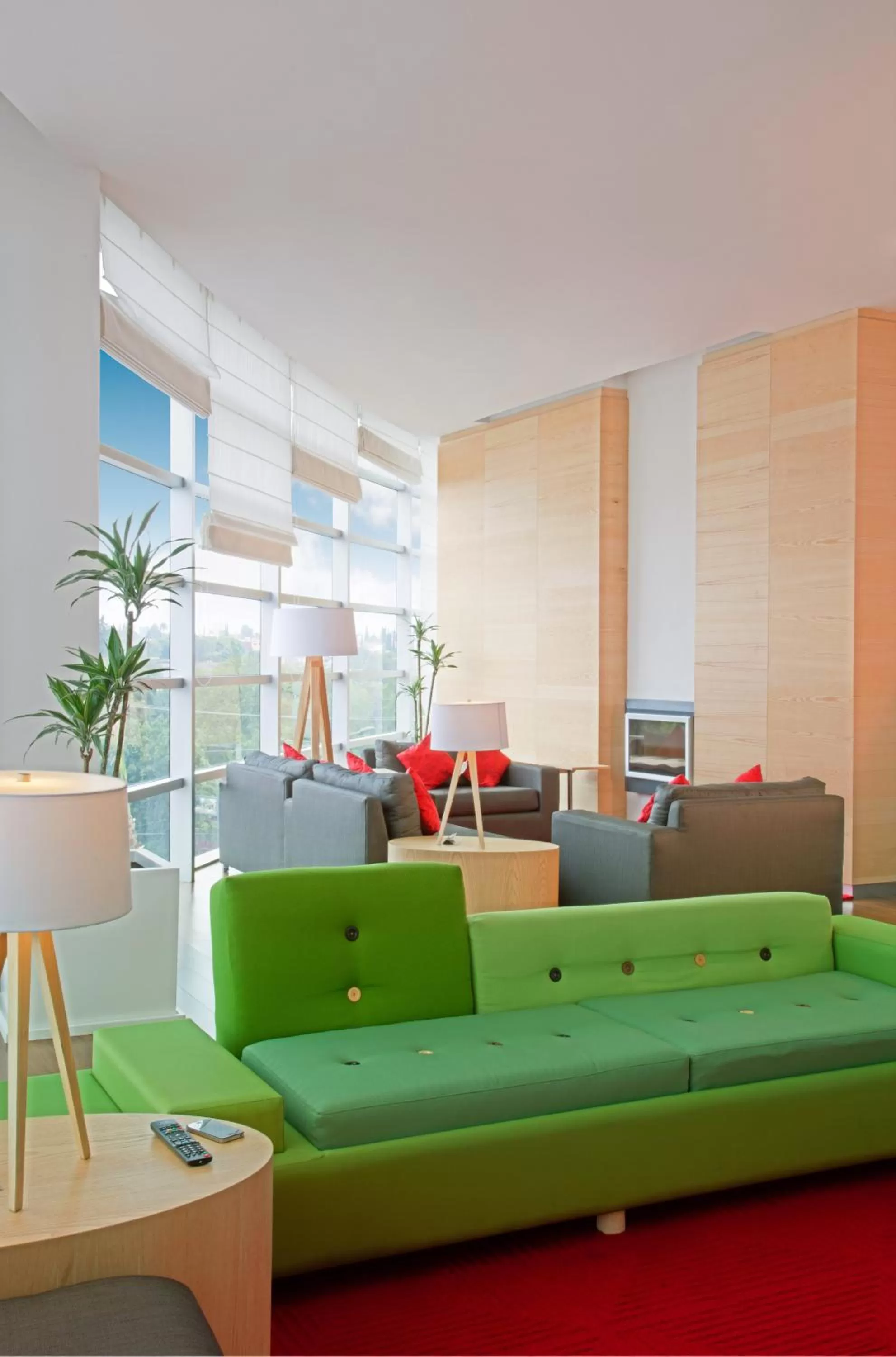 Lobby or reception in Fiesta Inn Puebla Las Animas