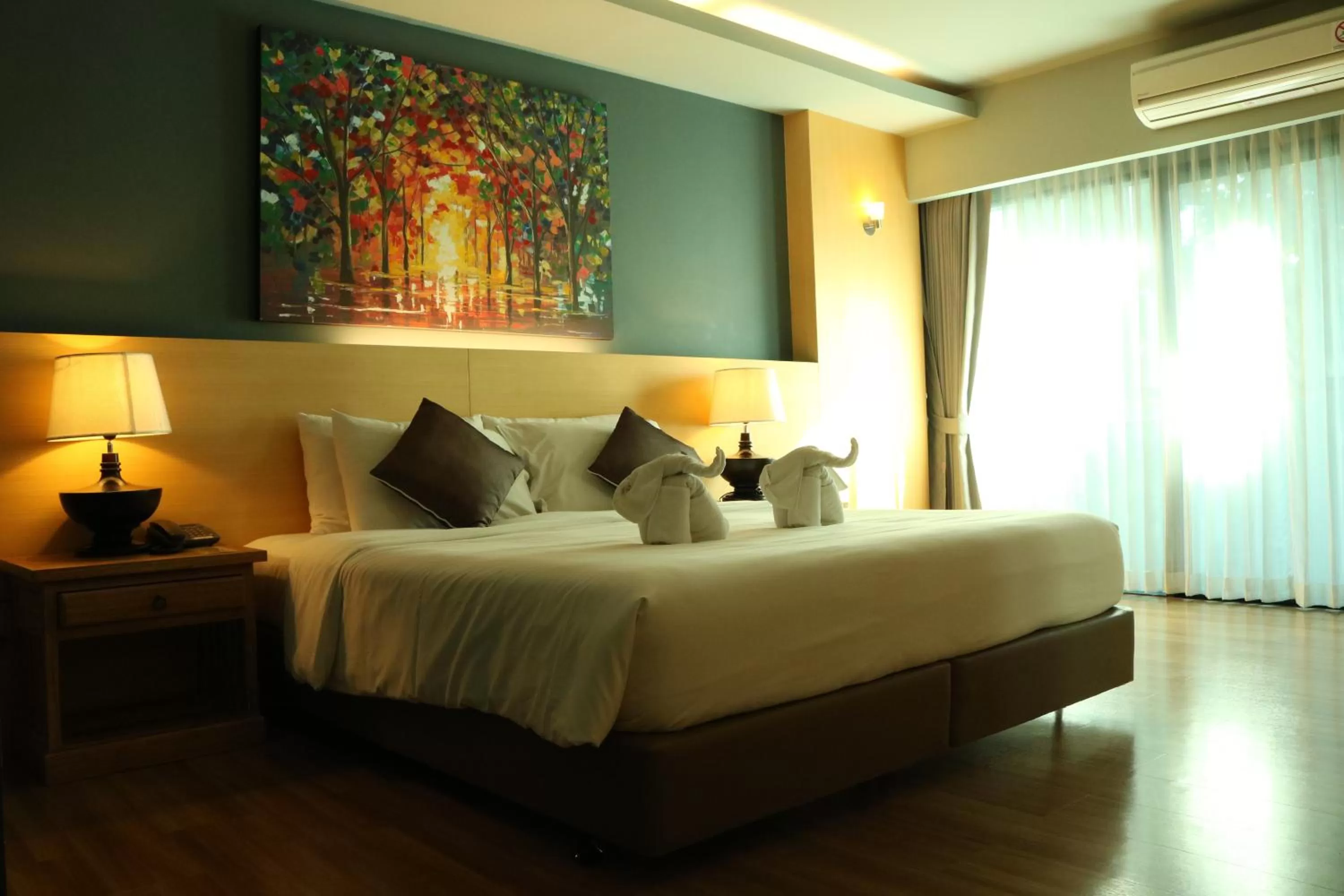 Bed in Le Naview @Prasingh