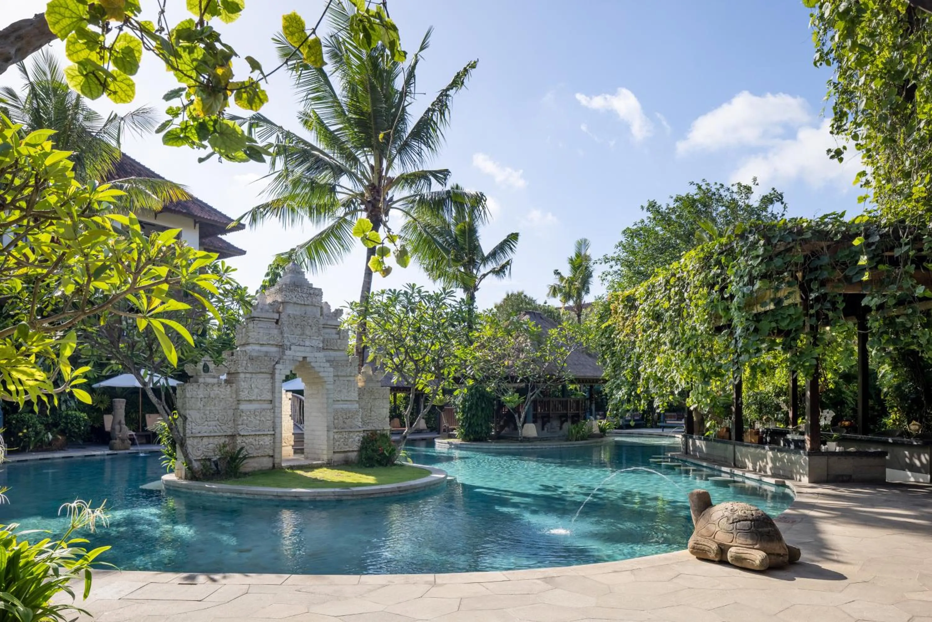 Swimming pool in The Alantara Sanur