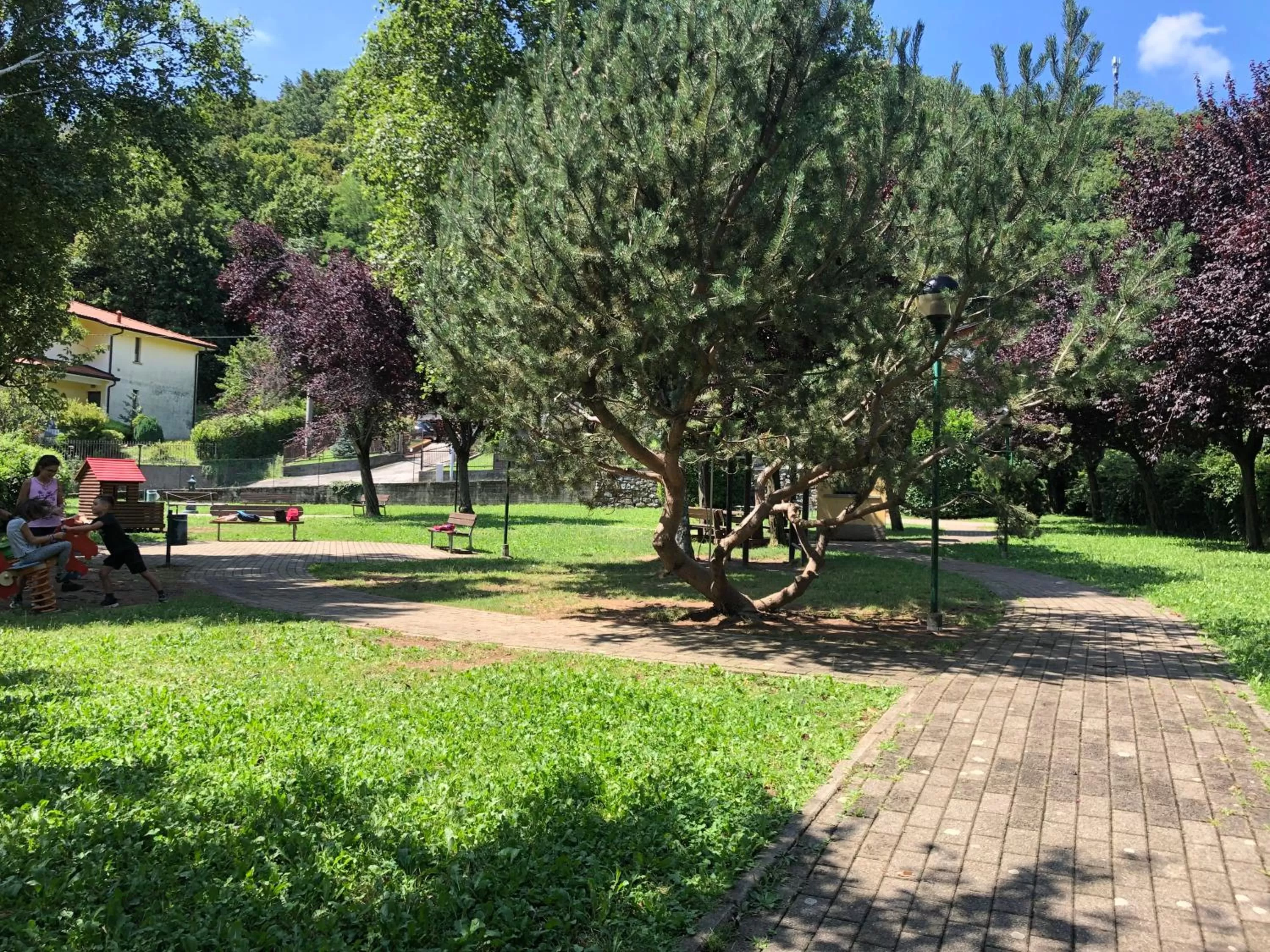 Children play ground in Aldeia Bianca Village
