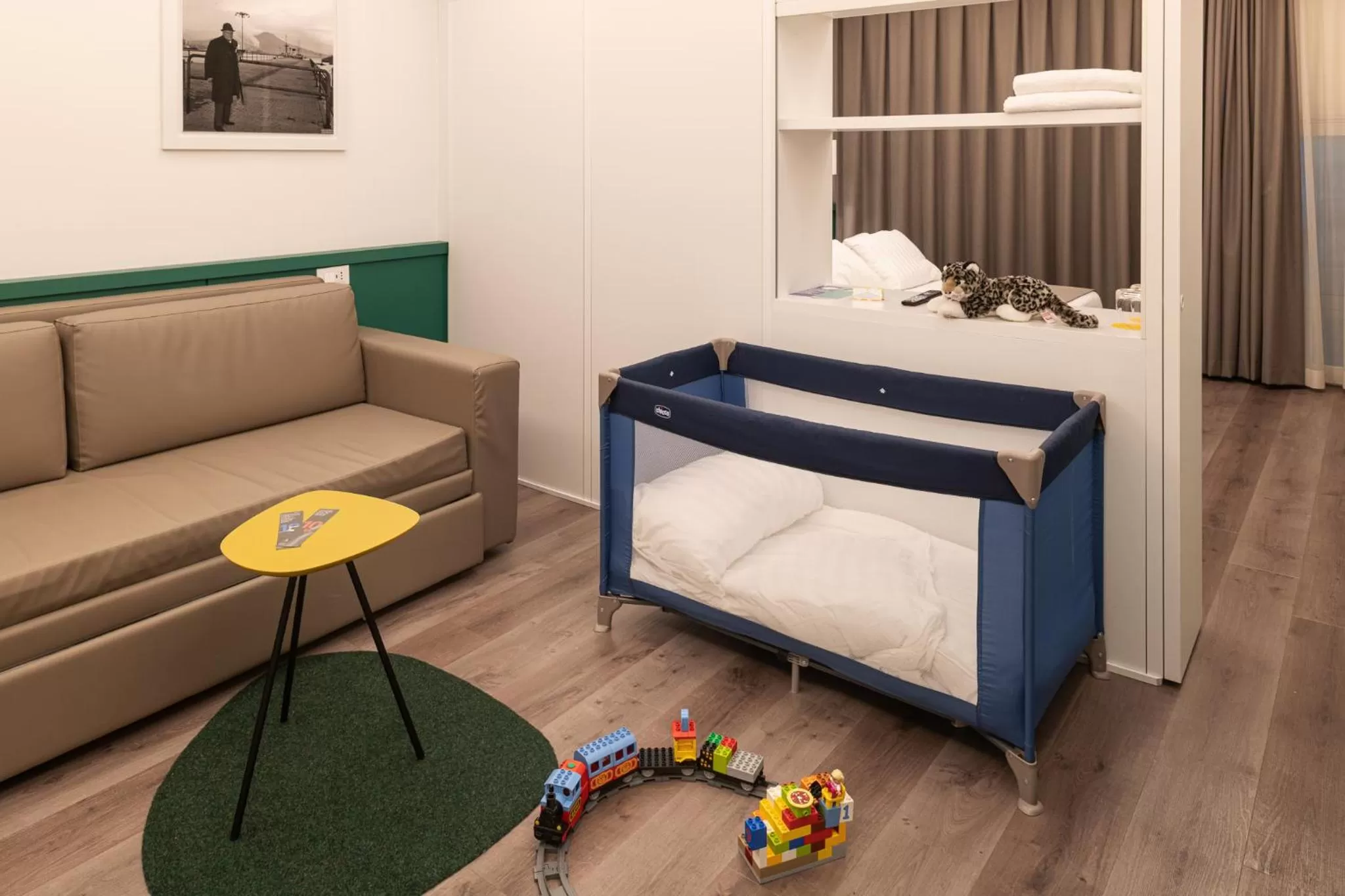 Bed in Smart Hotel Napoli