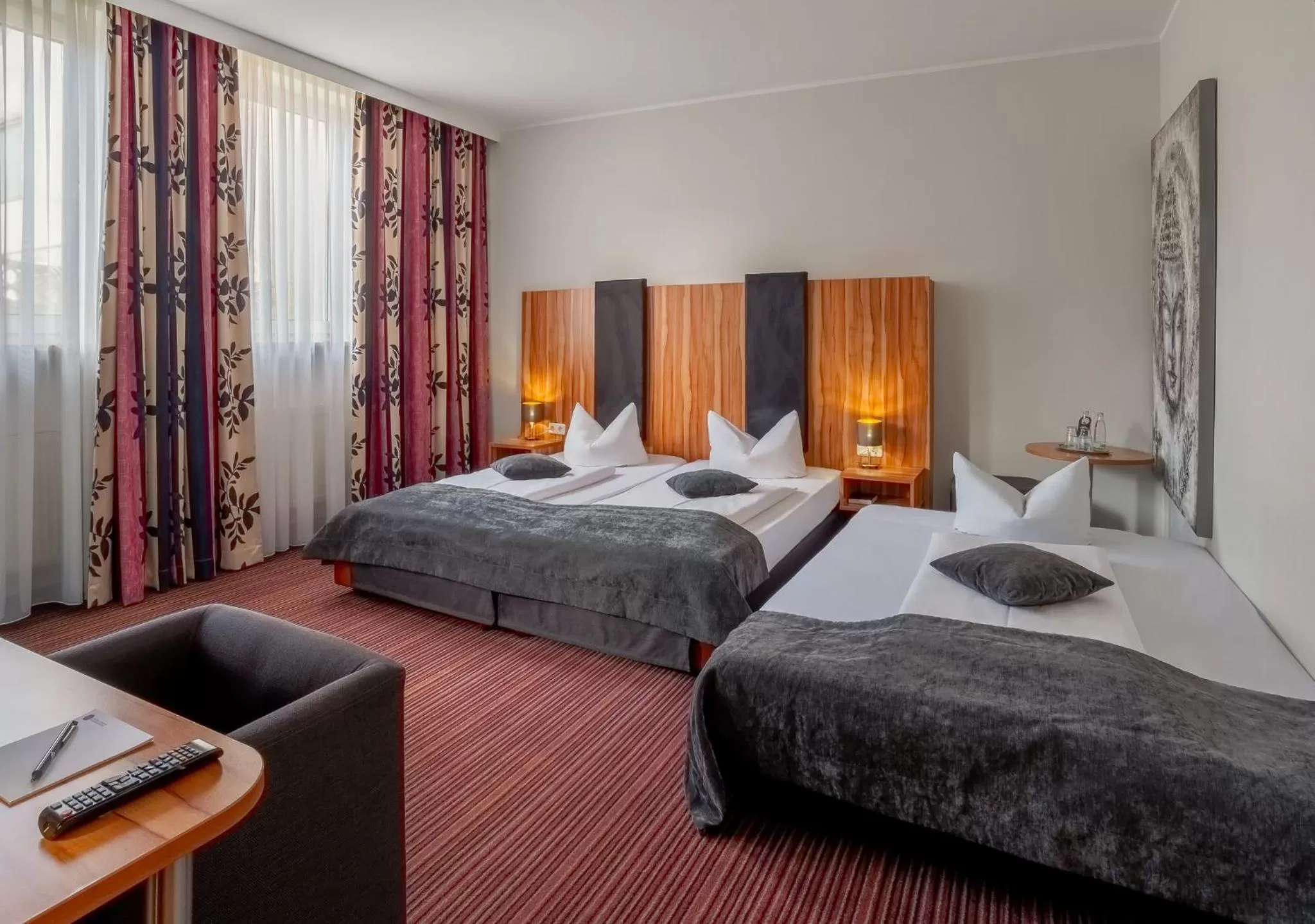 Bedroom, Bed in Arthotel ANA Style Augsburg