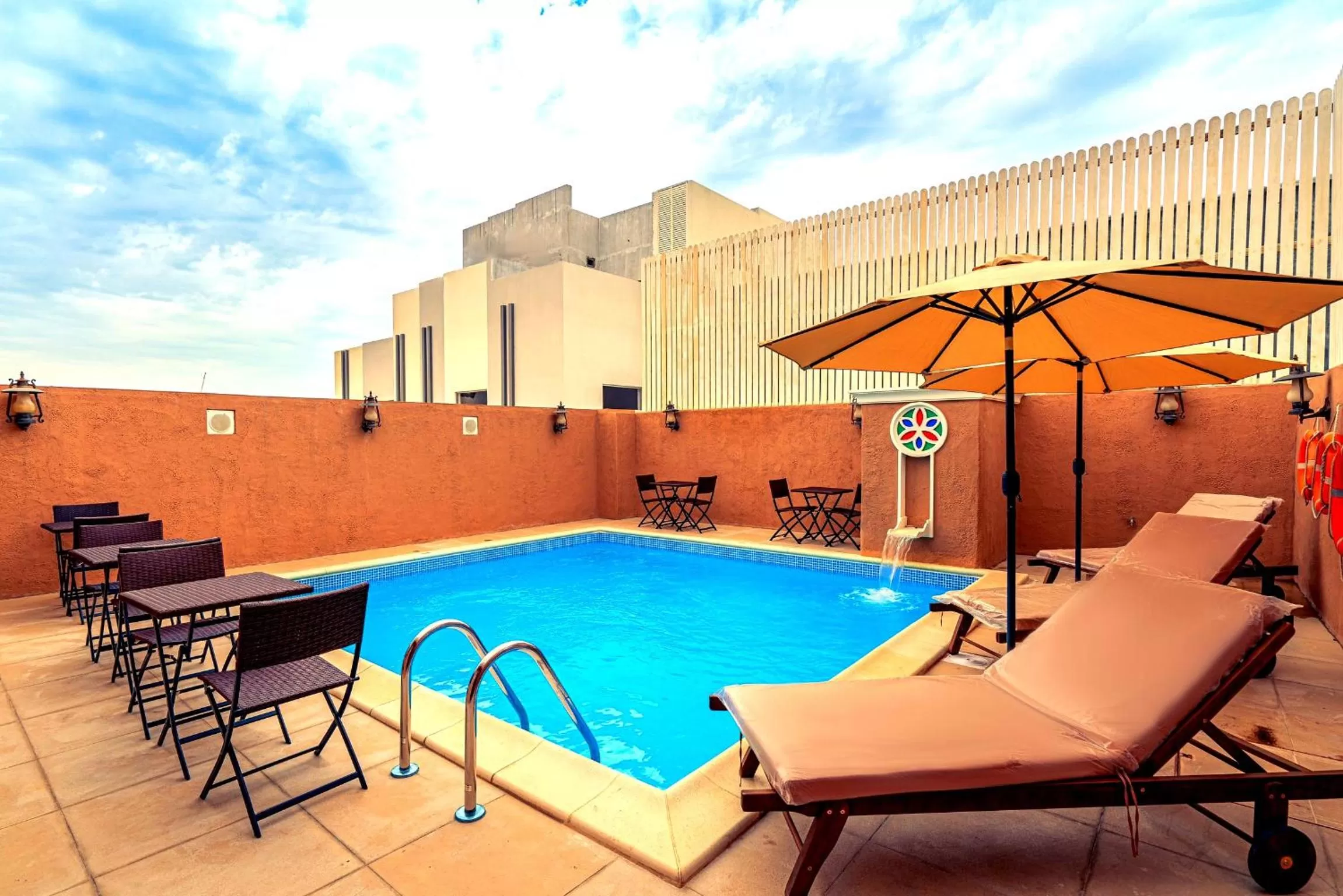 Swimming pool in Al Liwan Suites Rawdat Al Khail