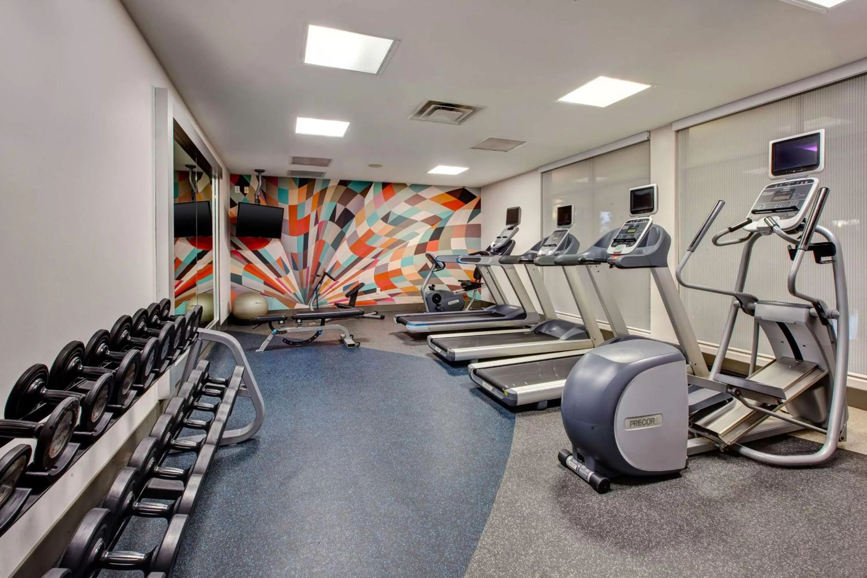 Fitness centre/facilities in Hilton Garden Inn Dayton/ Beavercreek