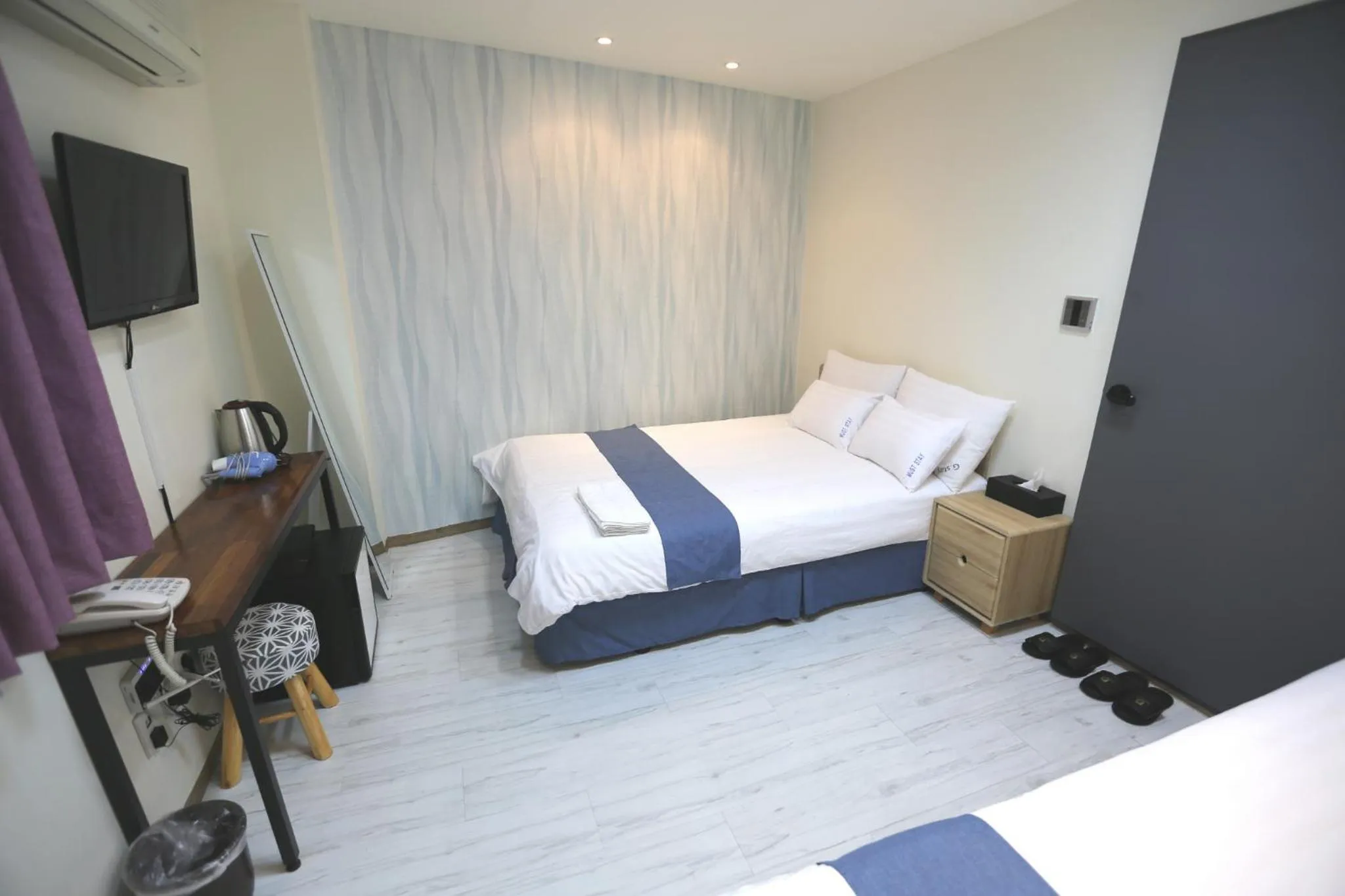 Bed in Must Stay Hotel Myeongdong