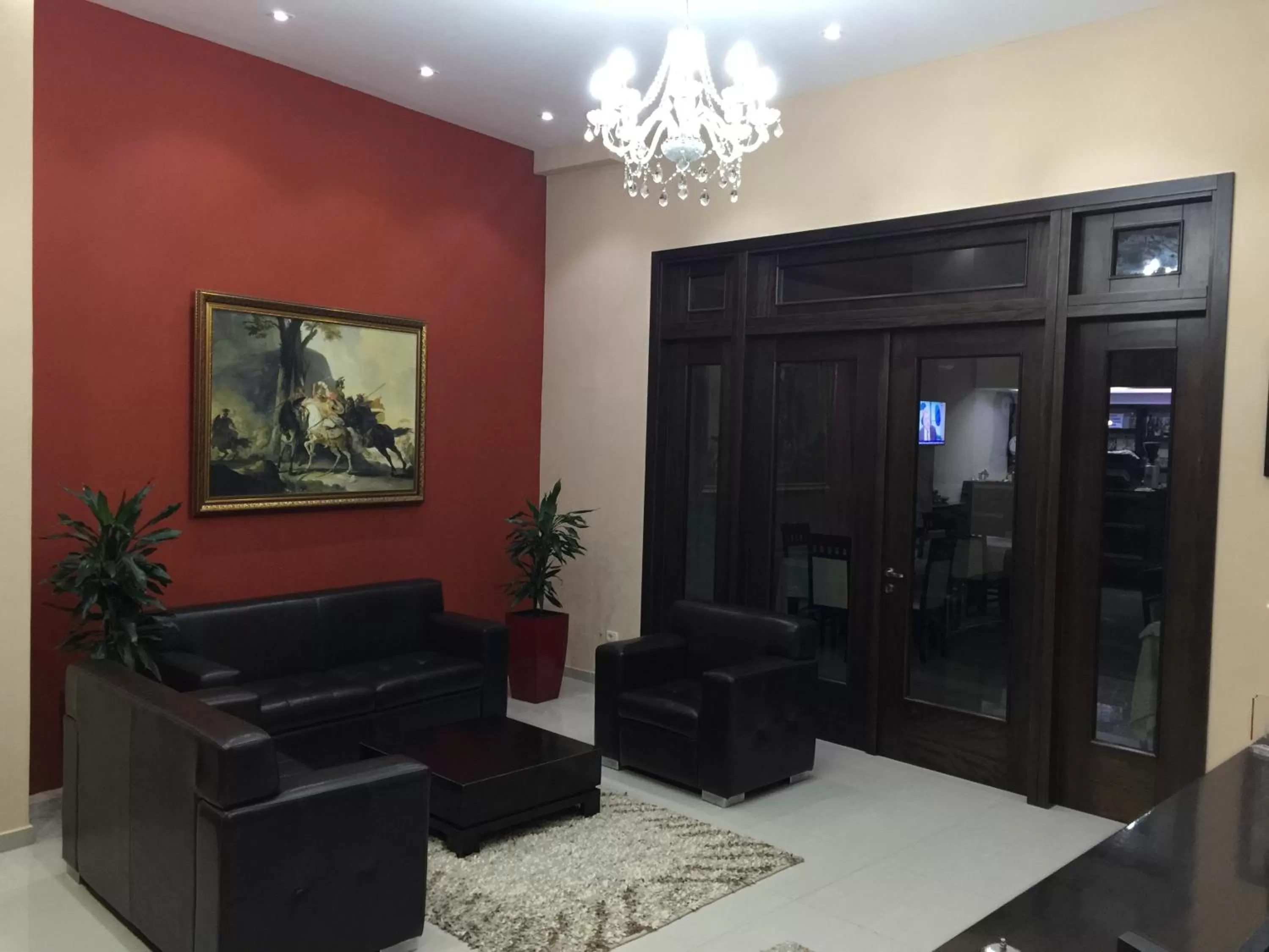 Living room in Haris Hotel