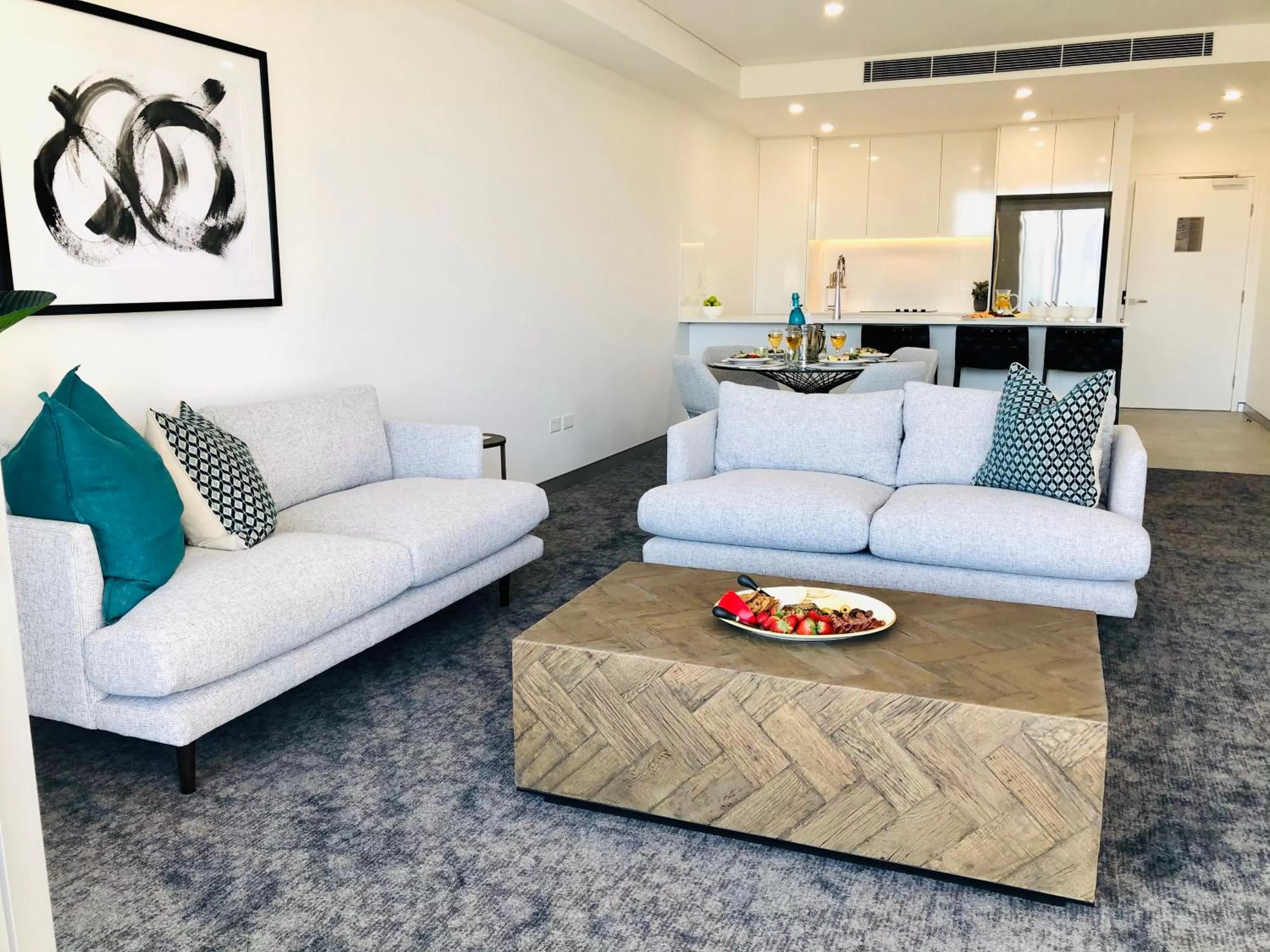 Seating Area in Argo Apartments