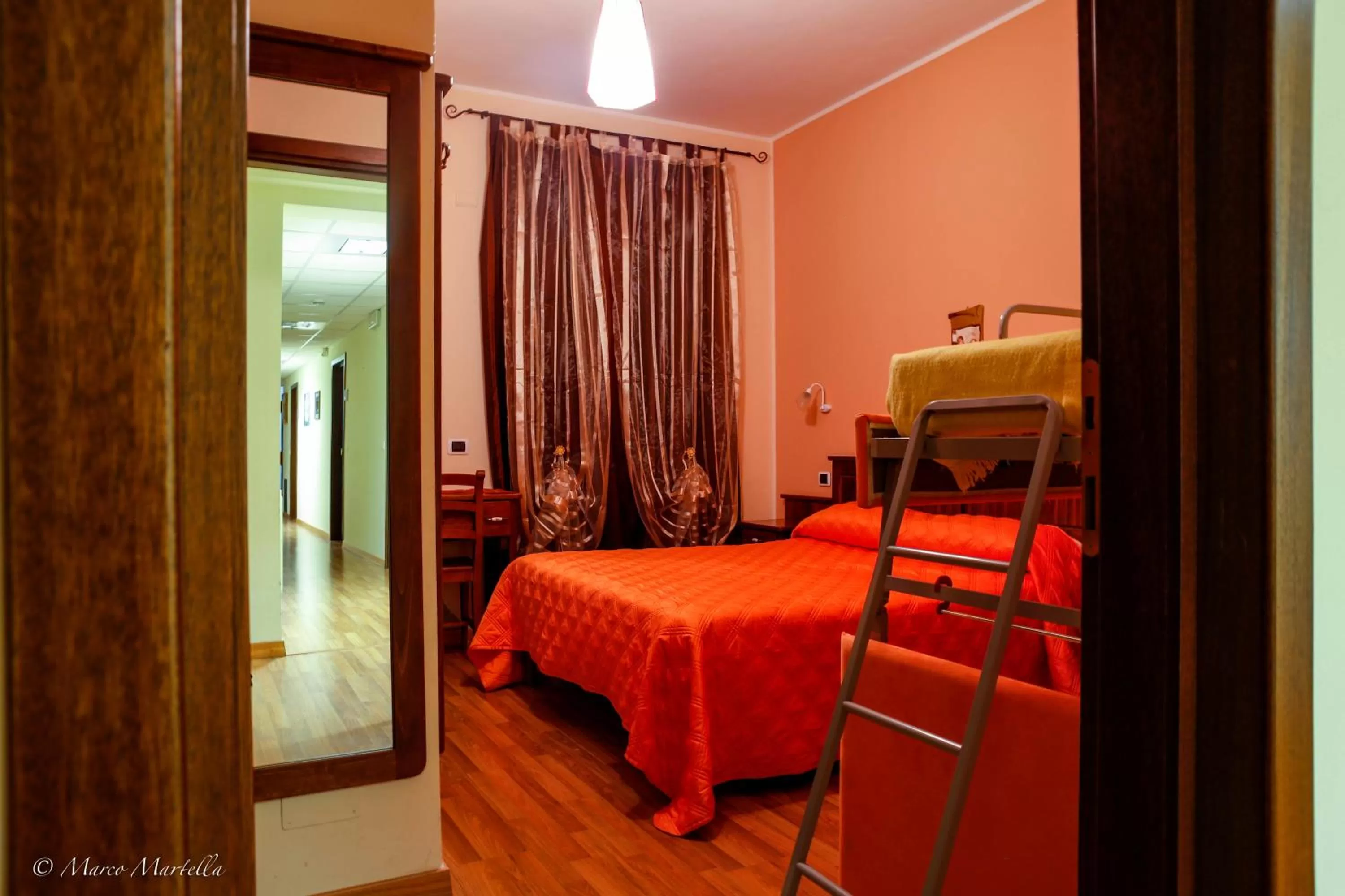 Bedroom, Bed in Hotel Pina Ristorante