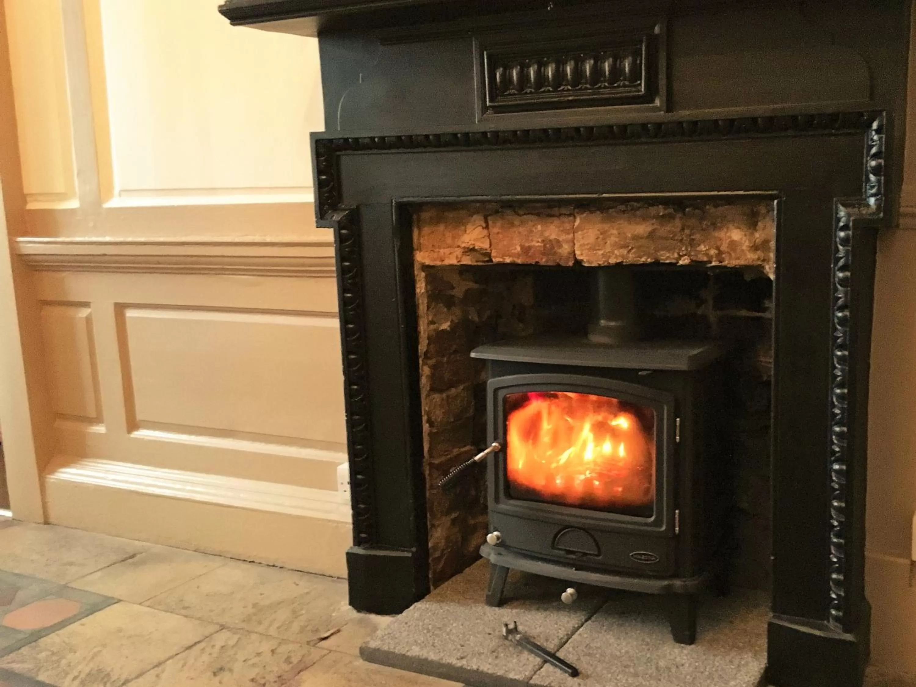 Decorative detail in The Highworth Hotel
