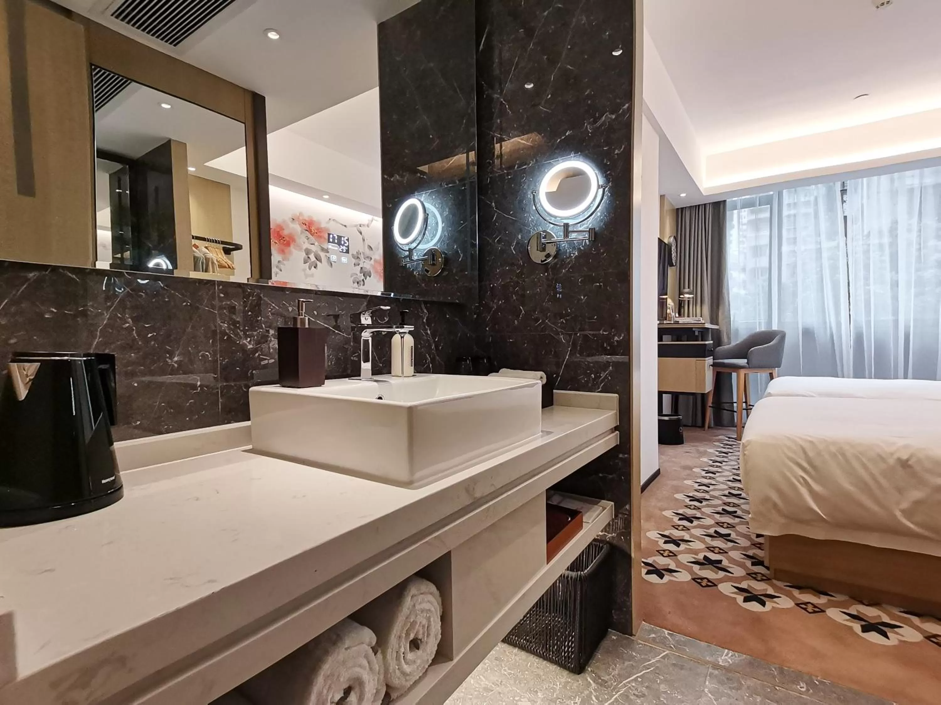 towels, Bed in Paco Hotel BeiJing Road Metro Guangzhou