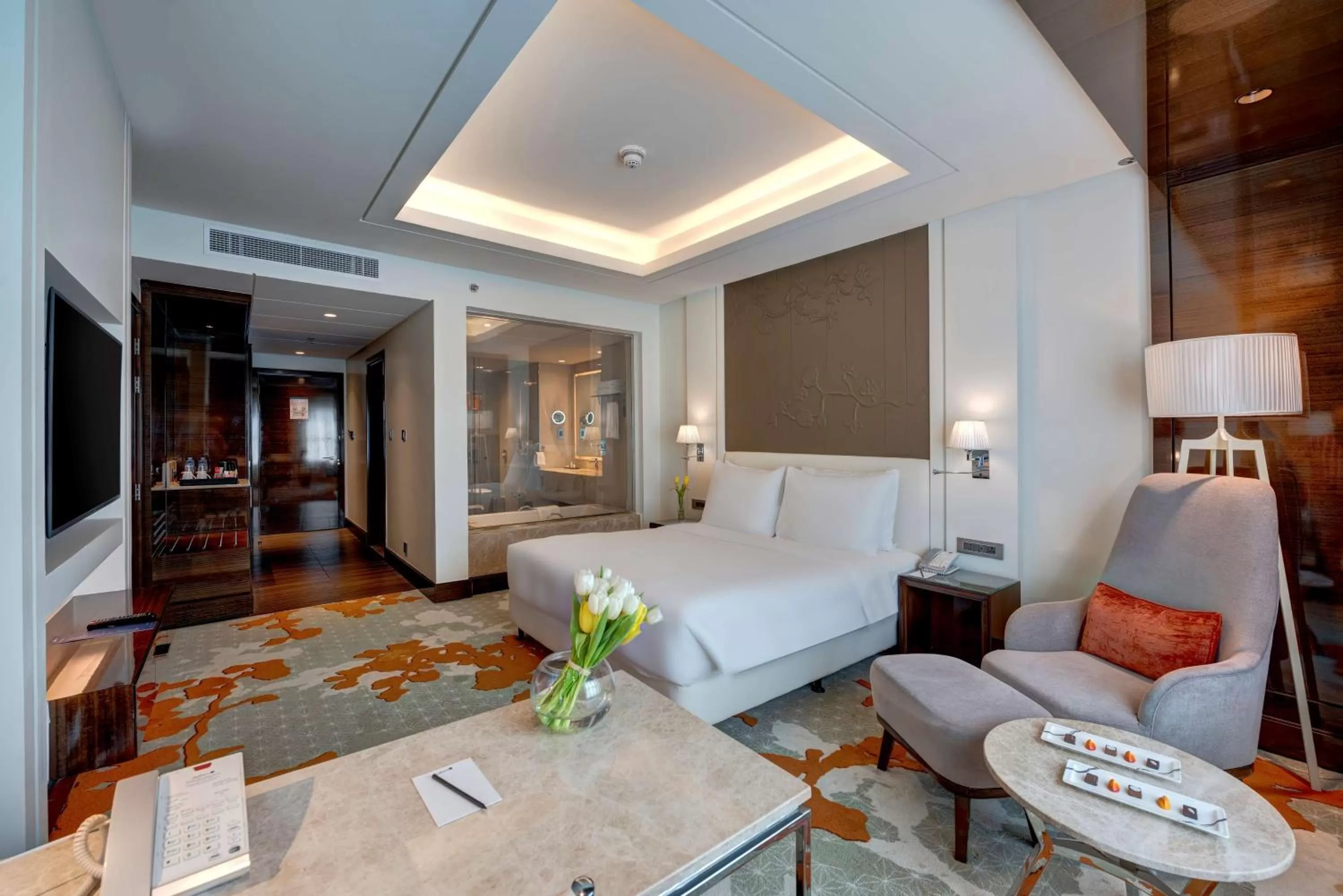 Photo of the whole room in Radisson Blu Hotel, Ajman