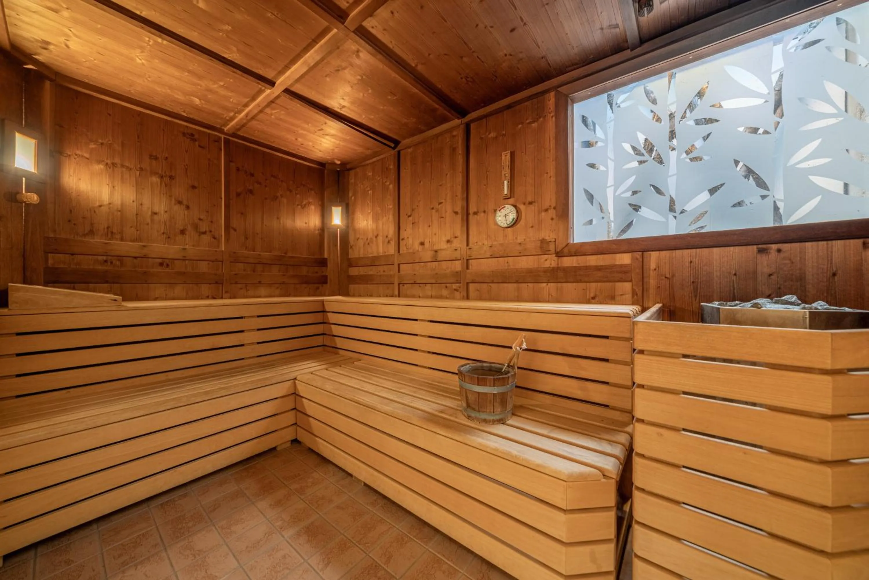 Sauna in Hotel Adria