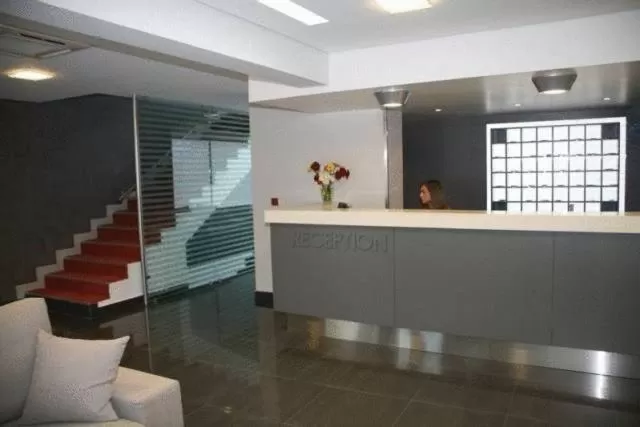 Lobby or reception in Hotel Des Roses