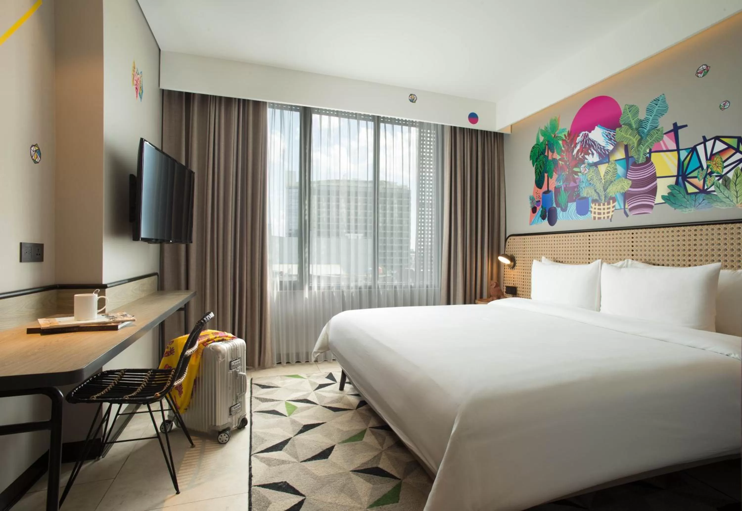 TV and multimedia, Bed in ARTOTEL Yogyakarta
