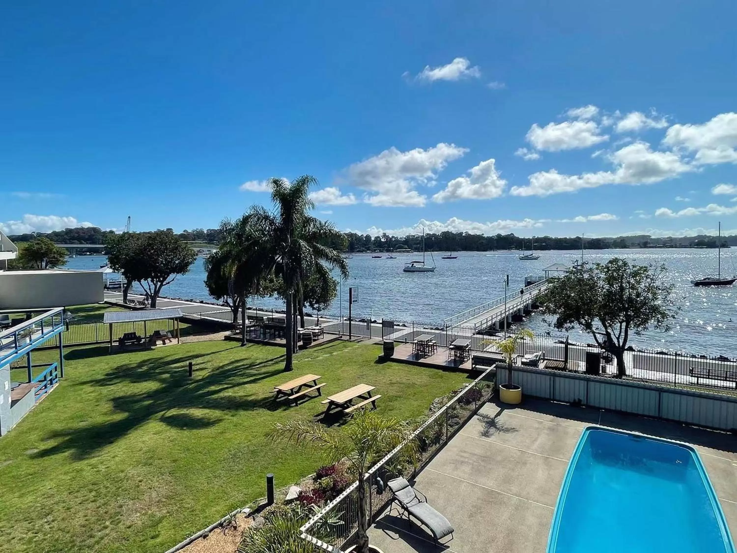 View (from property/room), Pool View in Mariners on the Waterfront