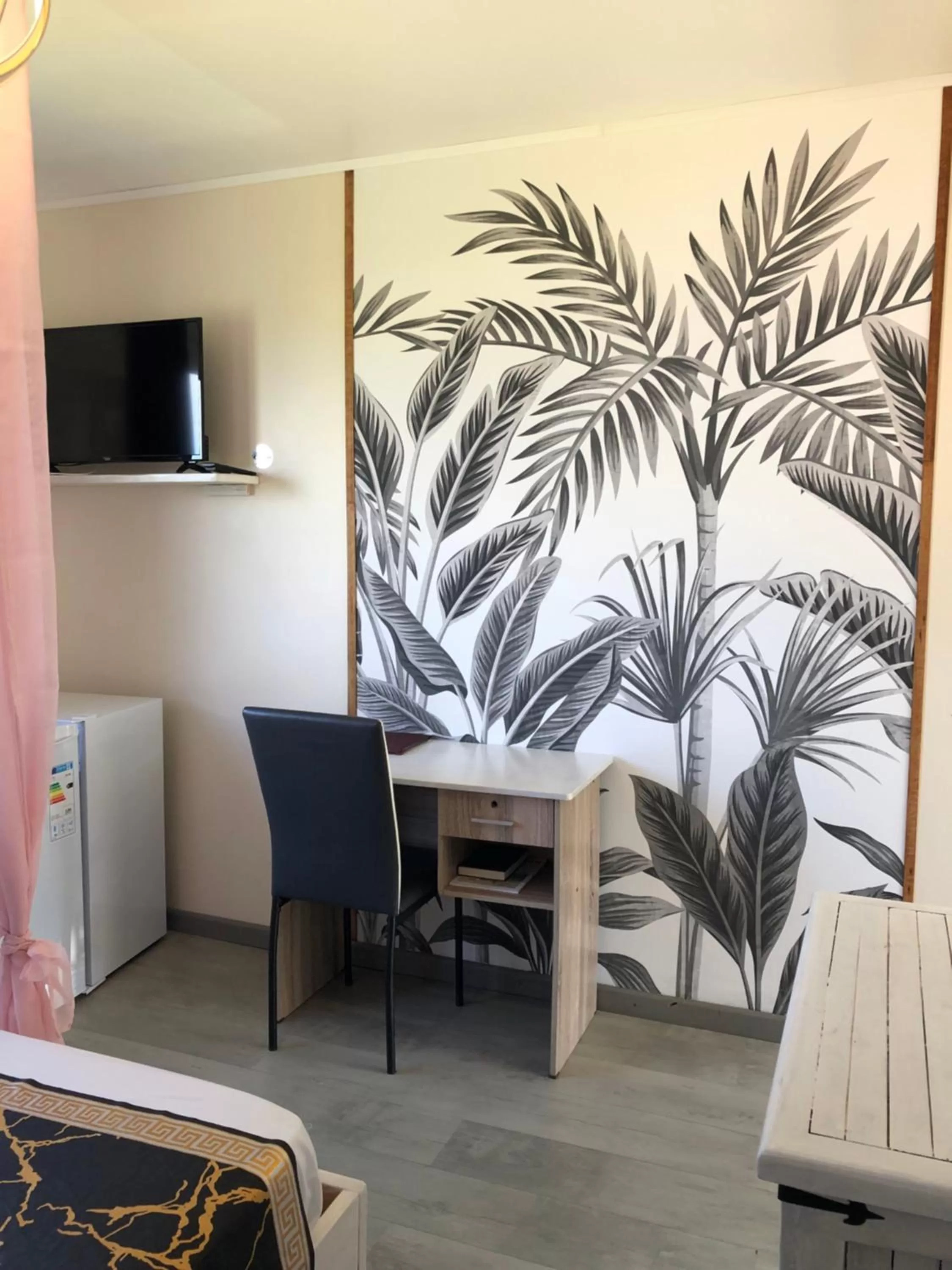 TV/Entertainment Center in Hôtel Le Soleil Couchant