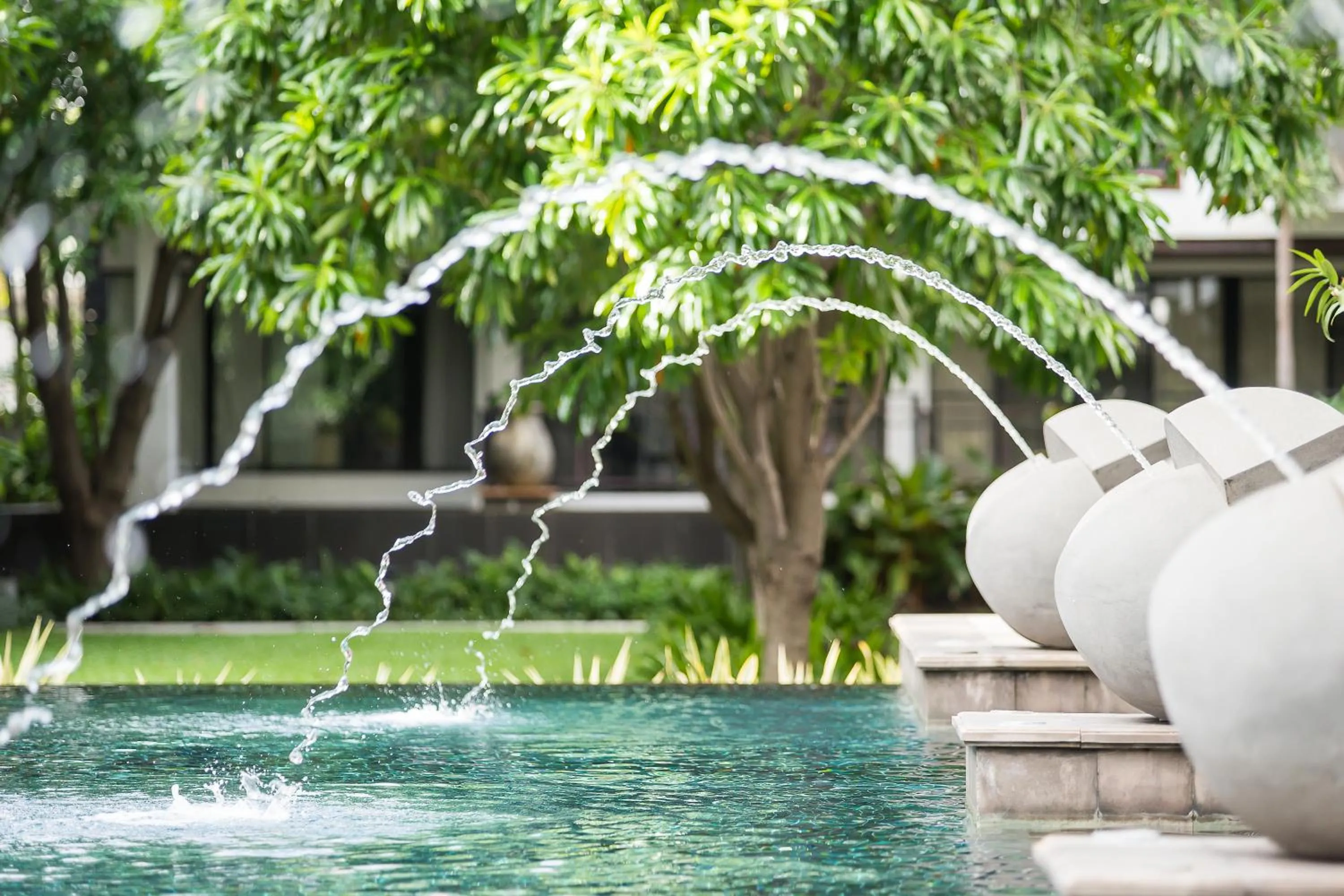 Swimming pool in Amanta Hotel & Residence Ratchada