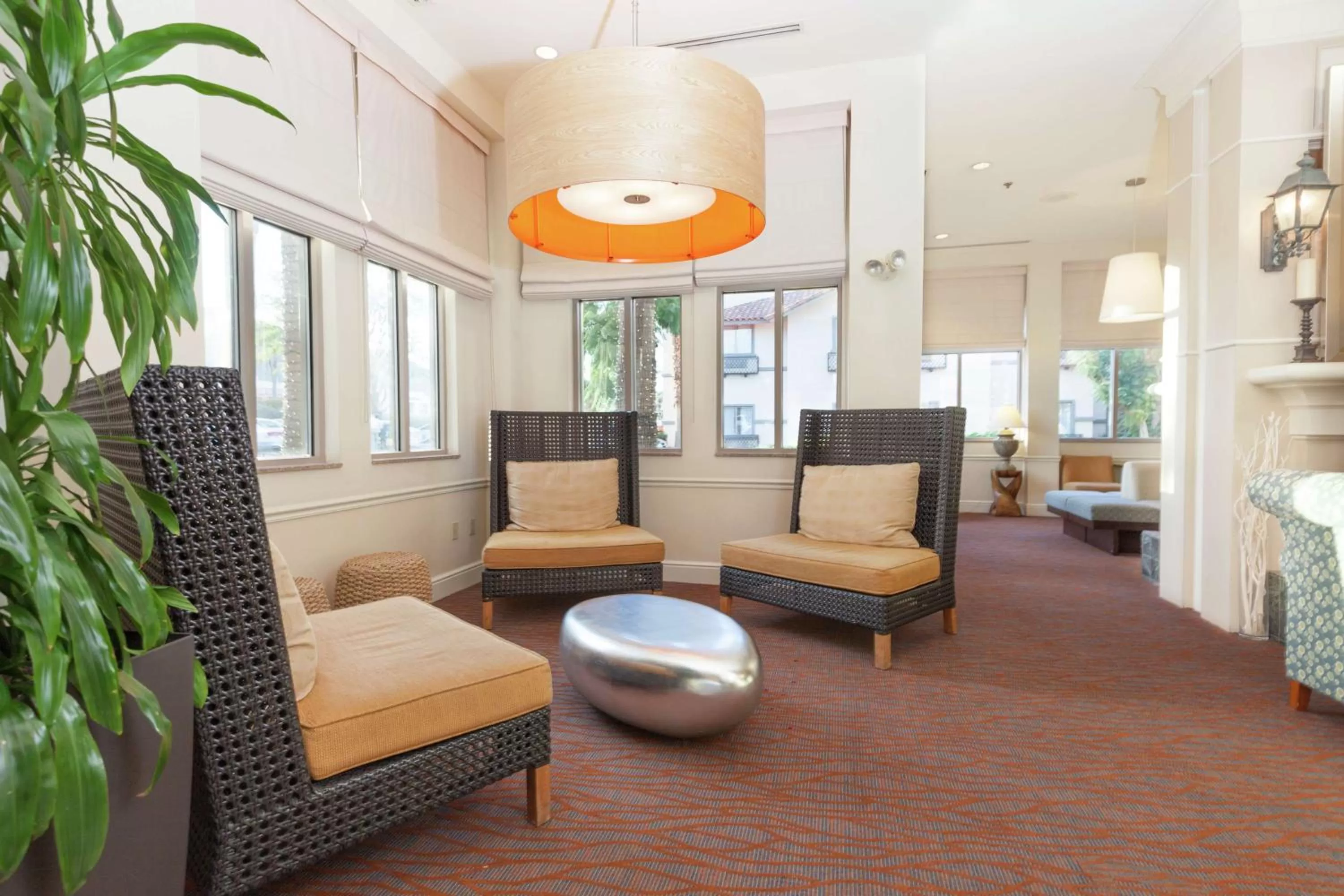 Lobby or reception in Hilton Garden Inn Palm Springs/Rancho Mirage