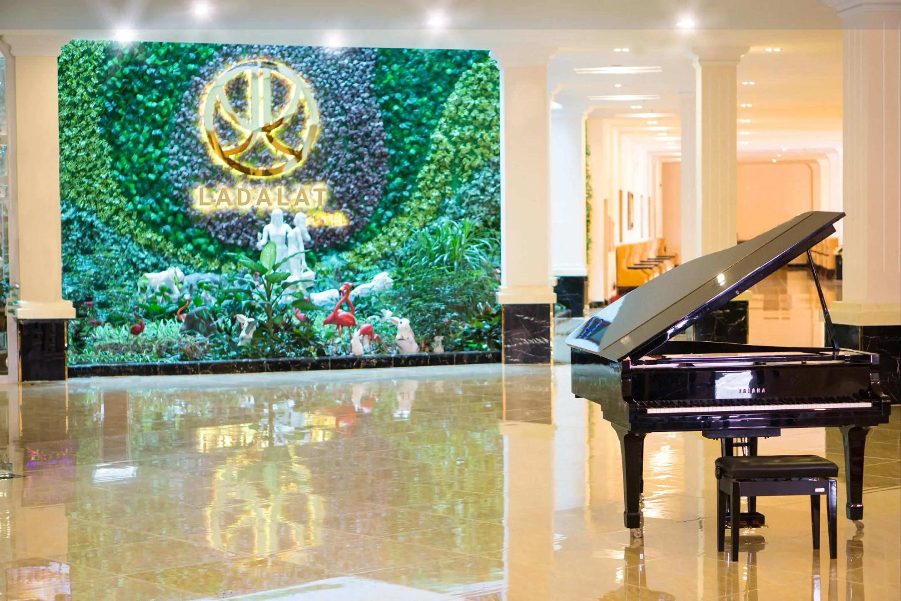 Decorative detail in Ladalat Hotel