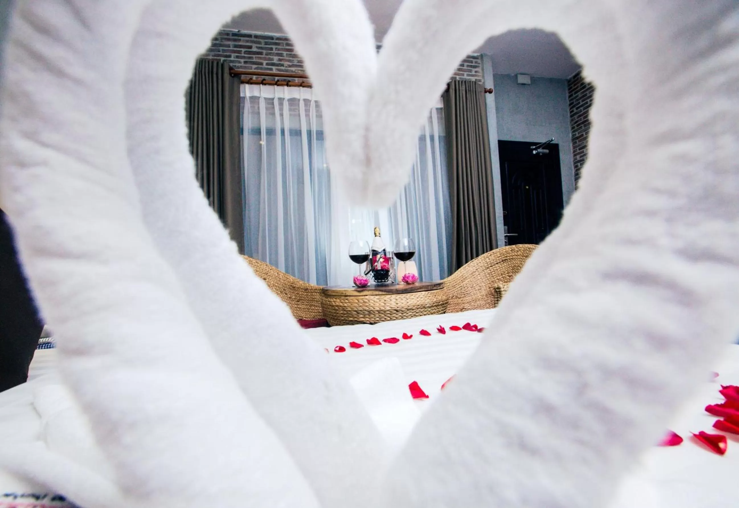Decorative detail, Bed in Vacation Boutique Hotel