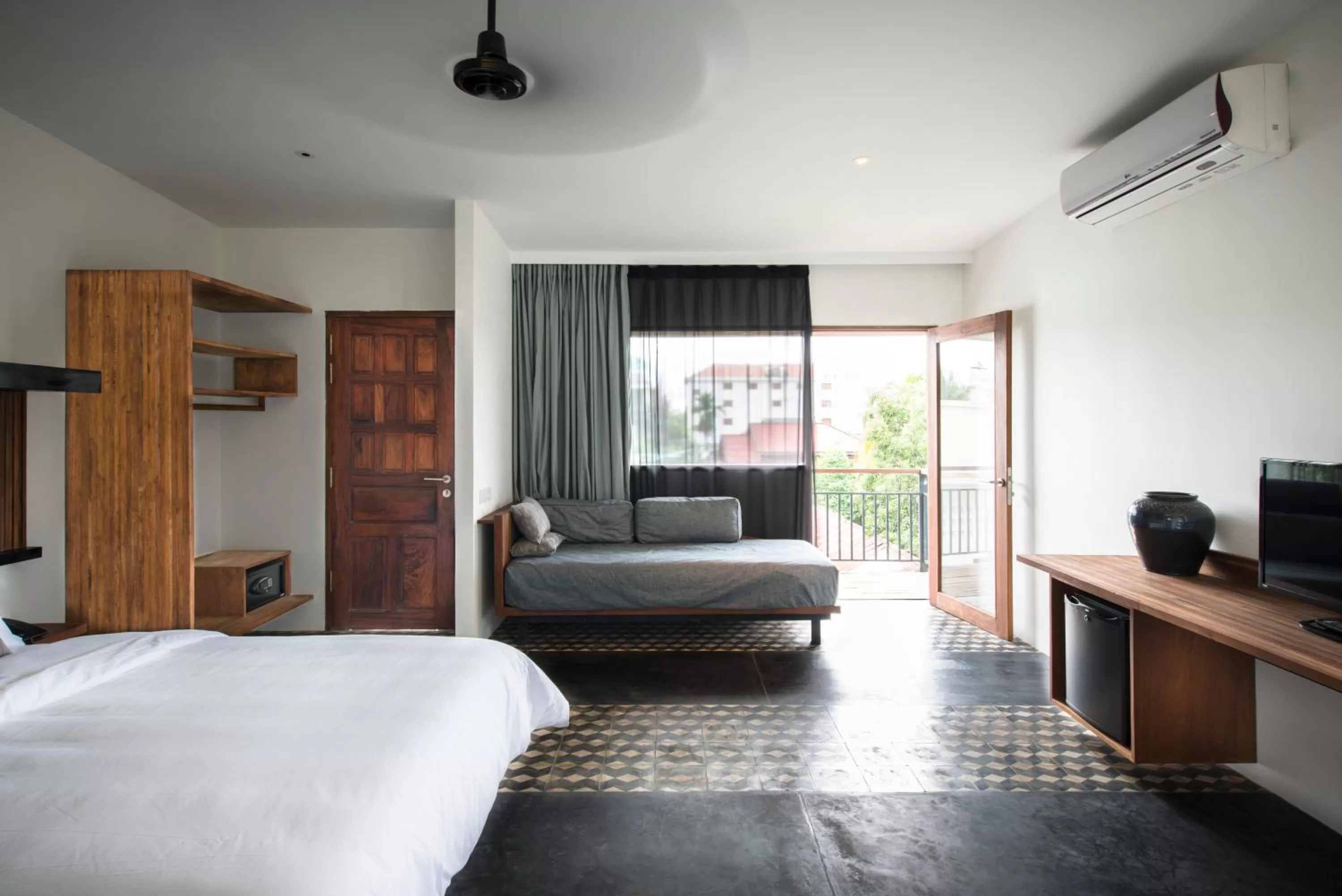 Bed in Pages Rooms Hotel