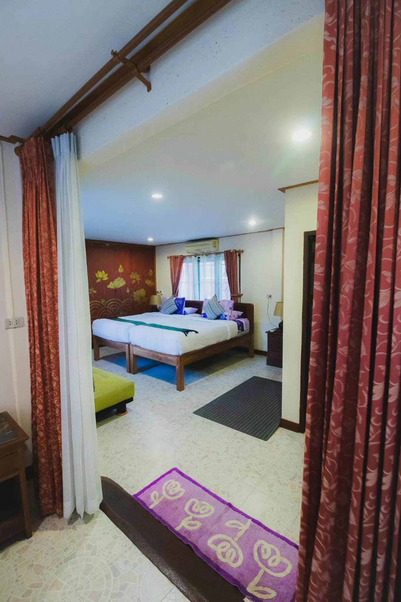 Bed in Joy's House & Tour