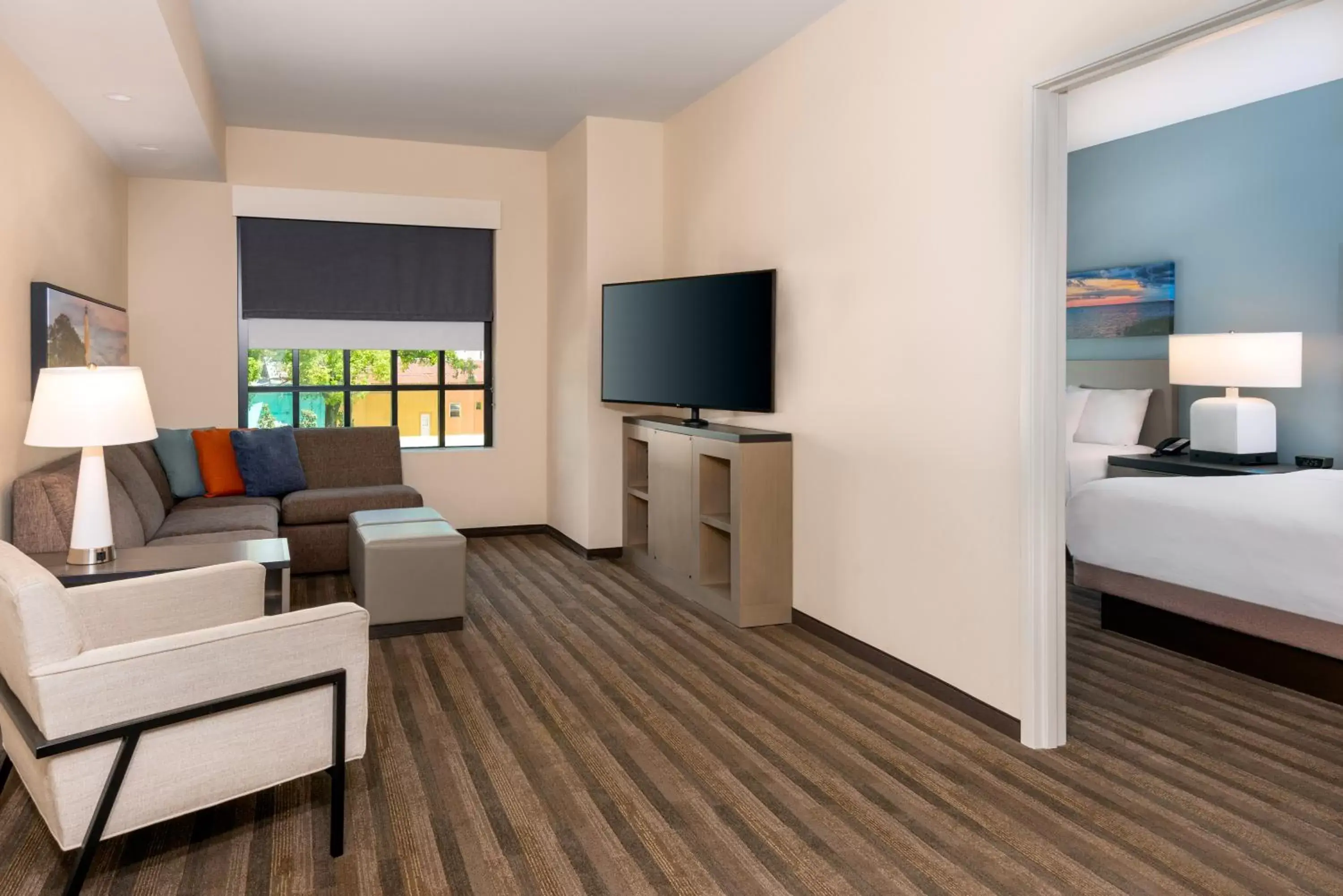 One Bedroom Kitchen Suite with Two Queen Beds and Sofa Bed in Hyatt House Tallahassee Capitol University One Bedroom Kitchen Suite with Two Queen Beds and Sofa Bed in Hyatt House Tallahassee Capitol University