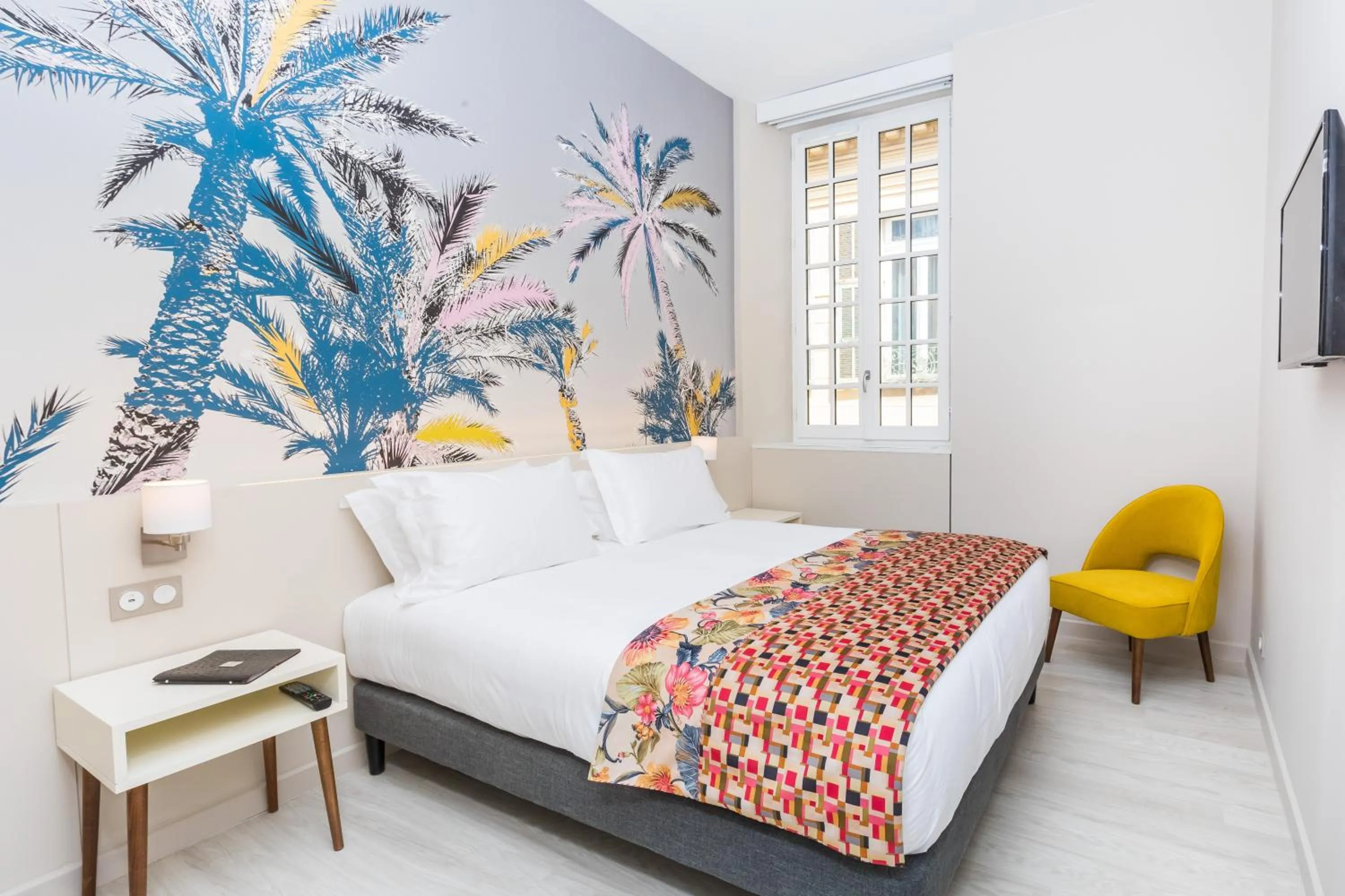 Bedroom, Bed in Palais Saleya Boutique Hôtel