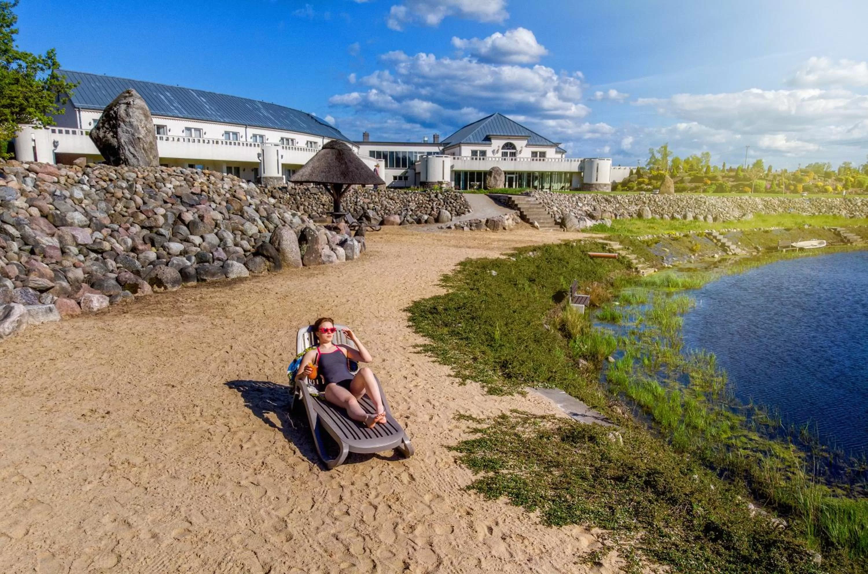 Beach in Hotel Kiston