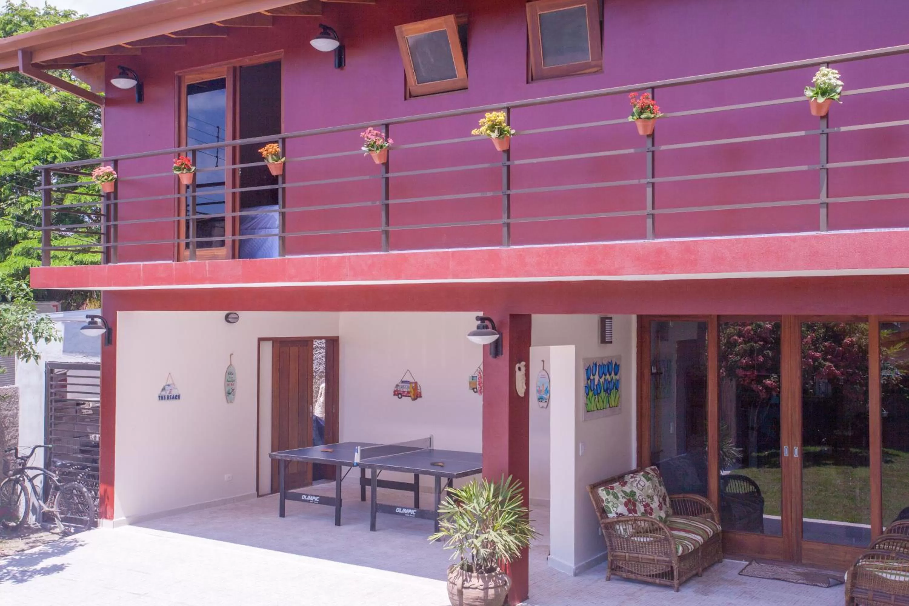 Table tennis in Ubatuba Ecologic Pousada