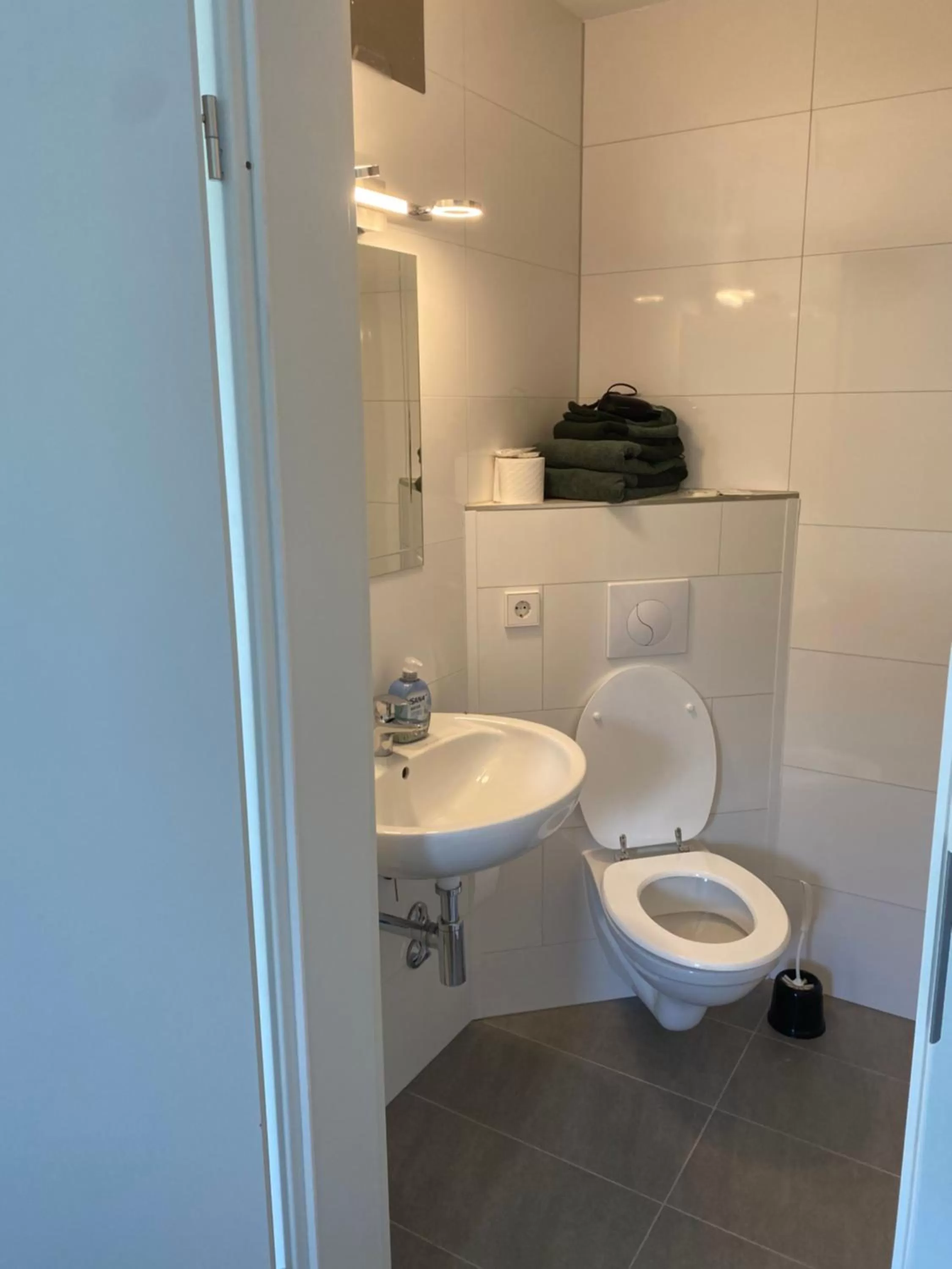 Bathroom in Pension Zur Fähre