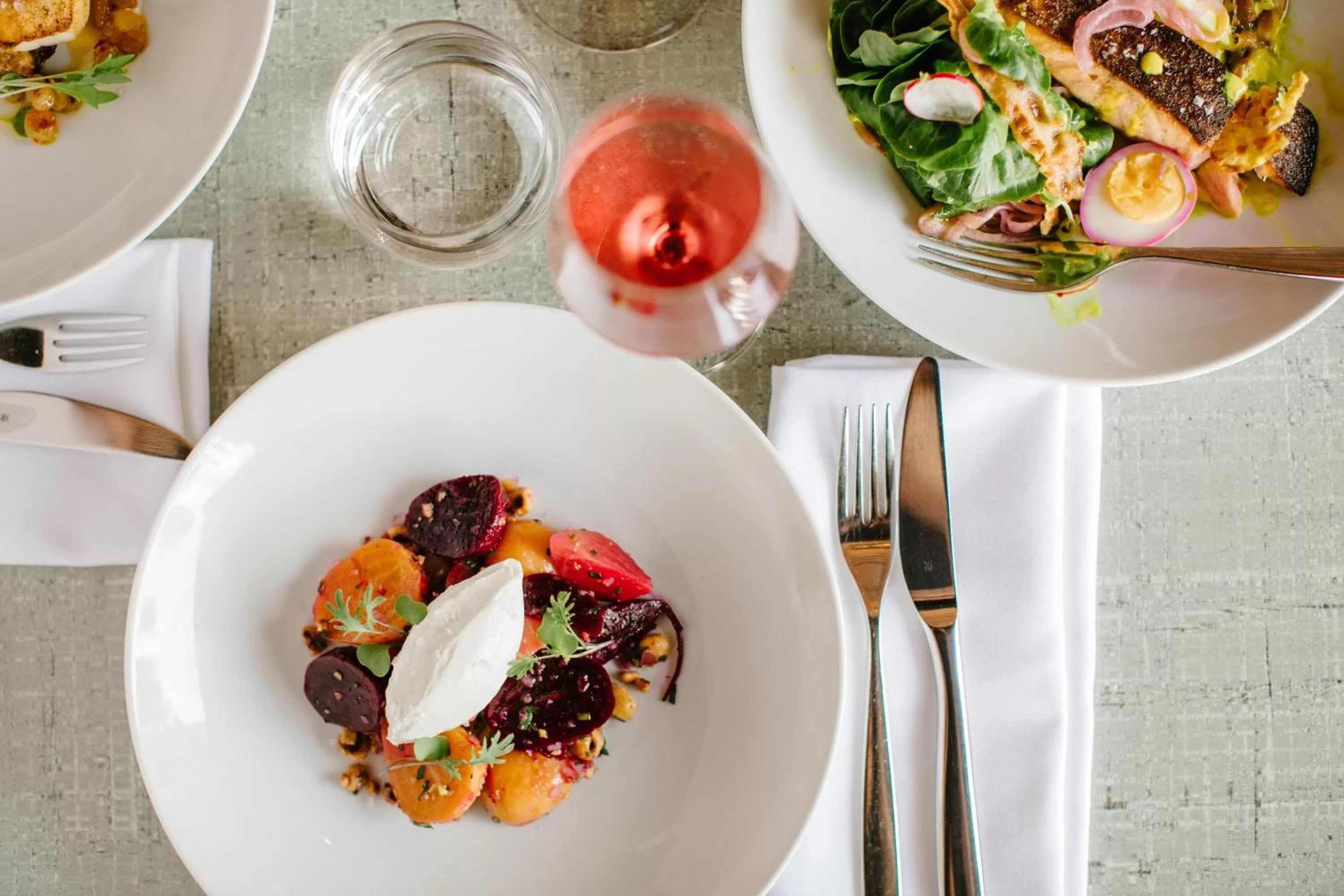 Food close-up in 124 on Queen Hotel & Spa