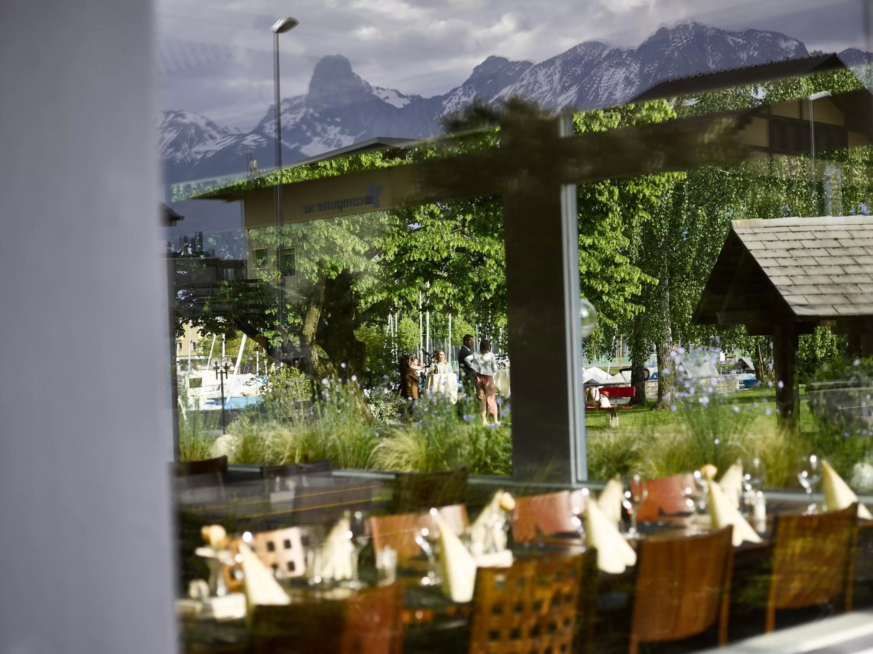 Restaurant/places to eat in Hotel Holiday Thun