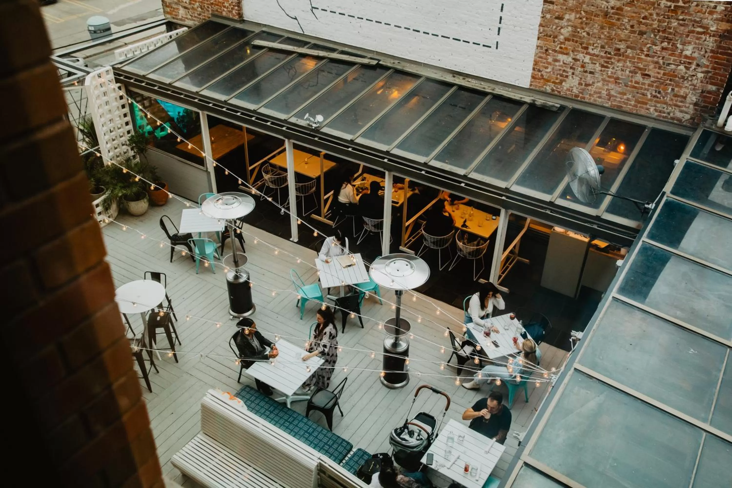 Patio in The Drake Hotel