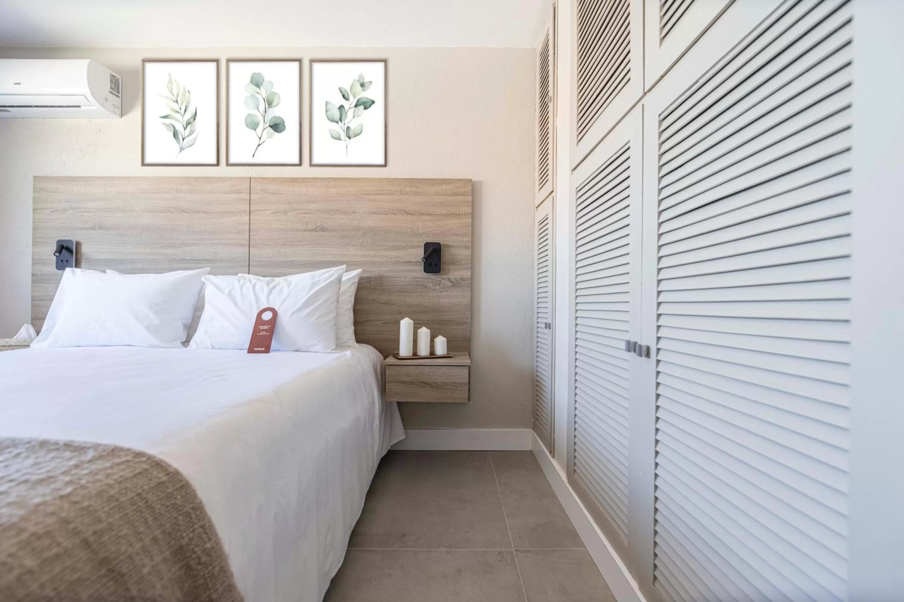 Bed in Nobile Hotel Montoya