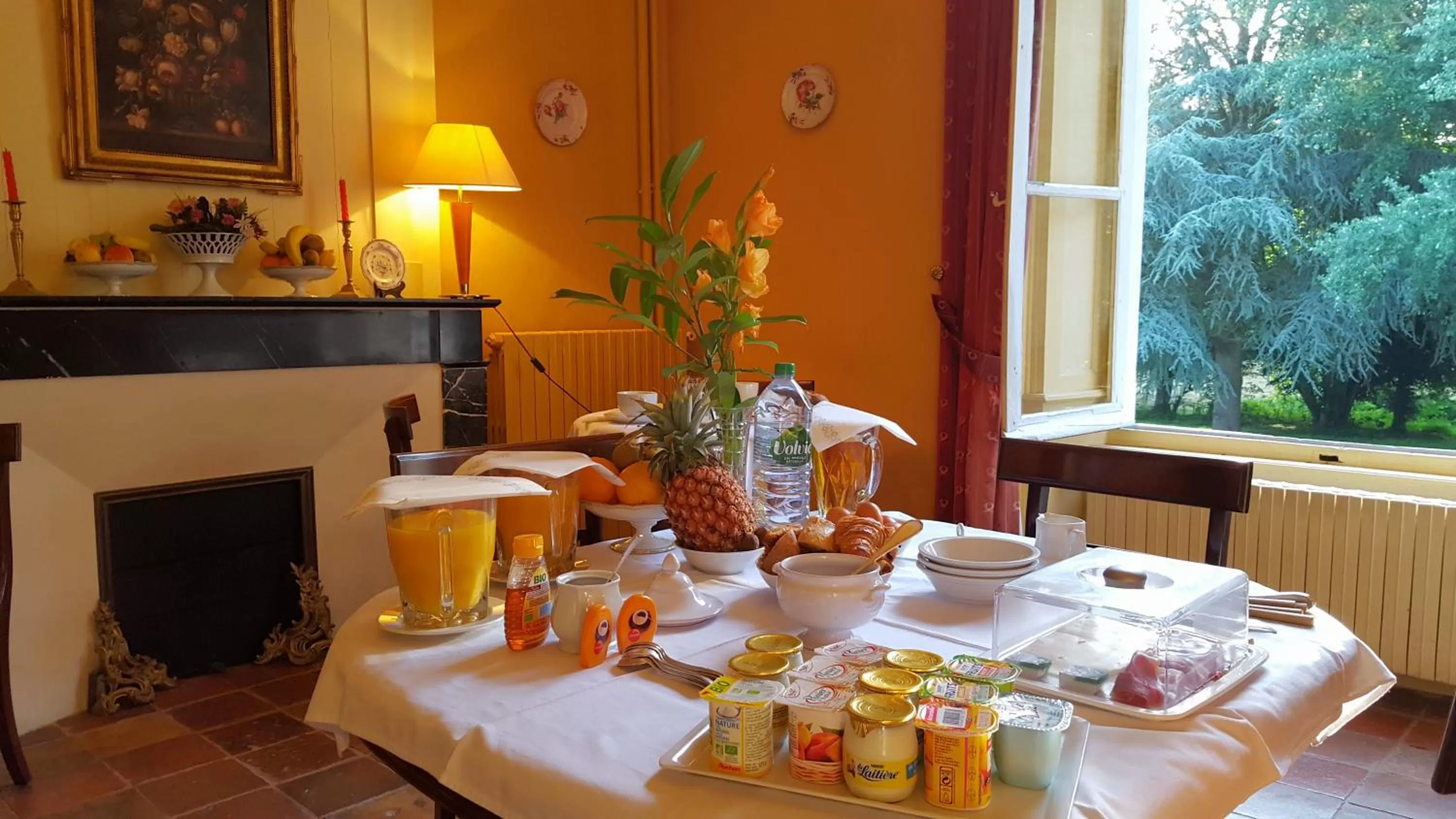 Continental breakfast in Hôtel des 4 continents - Le Mans
