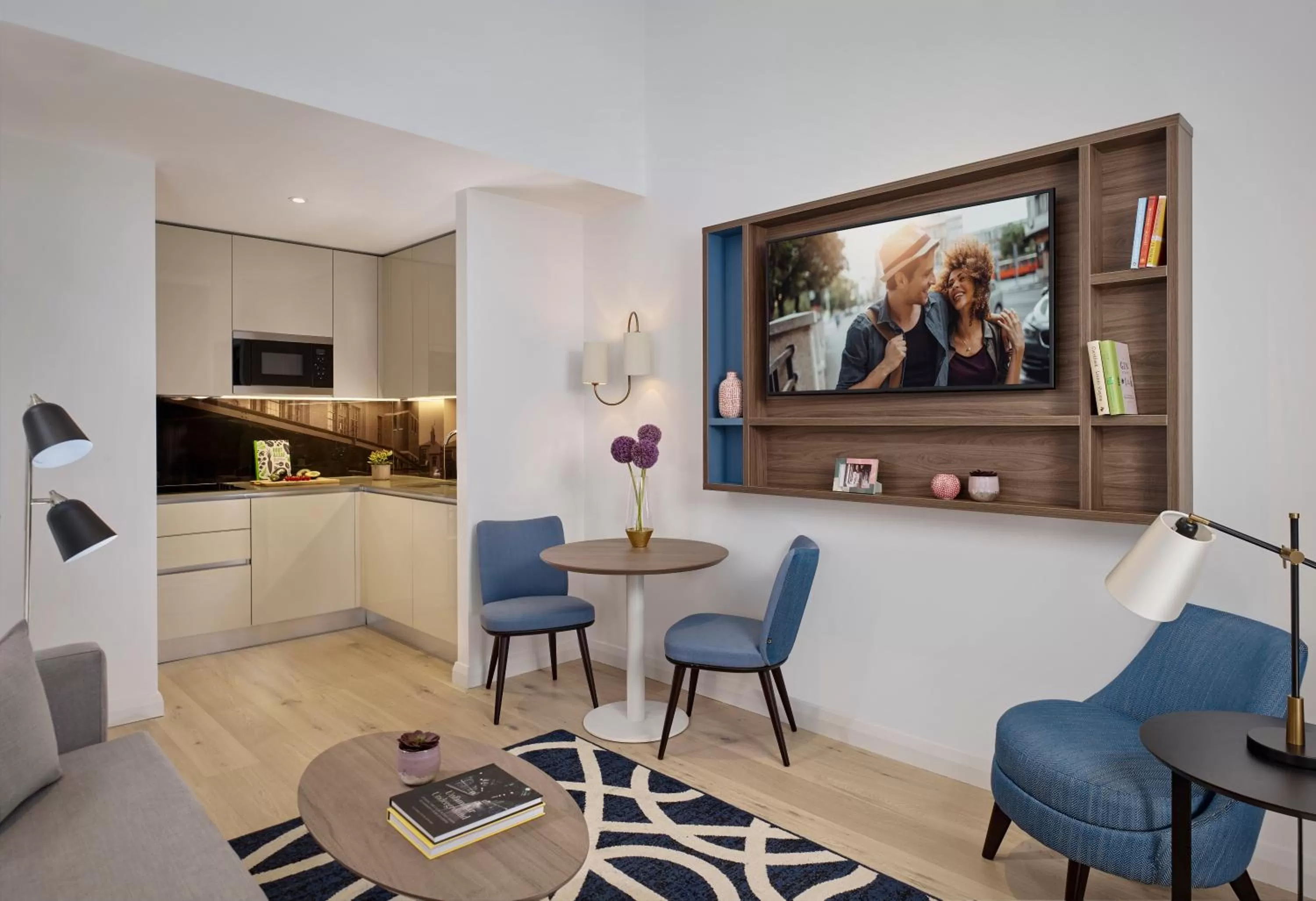 Living room in Citadines Islington London