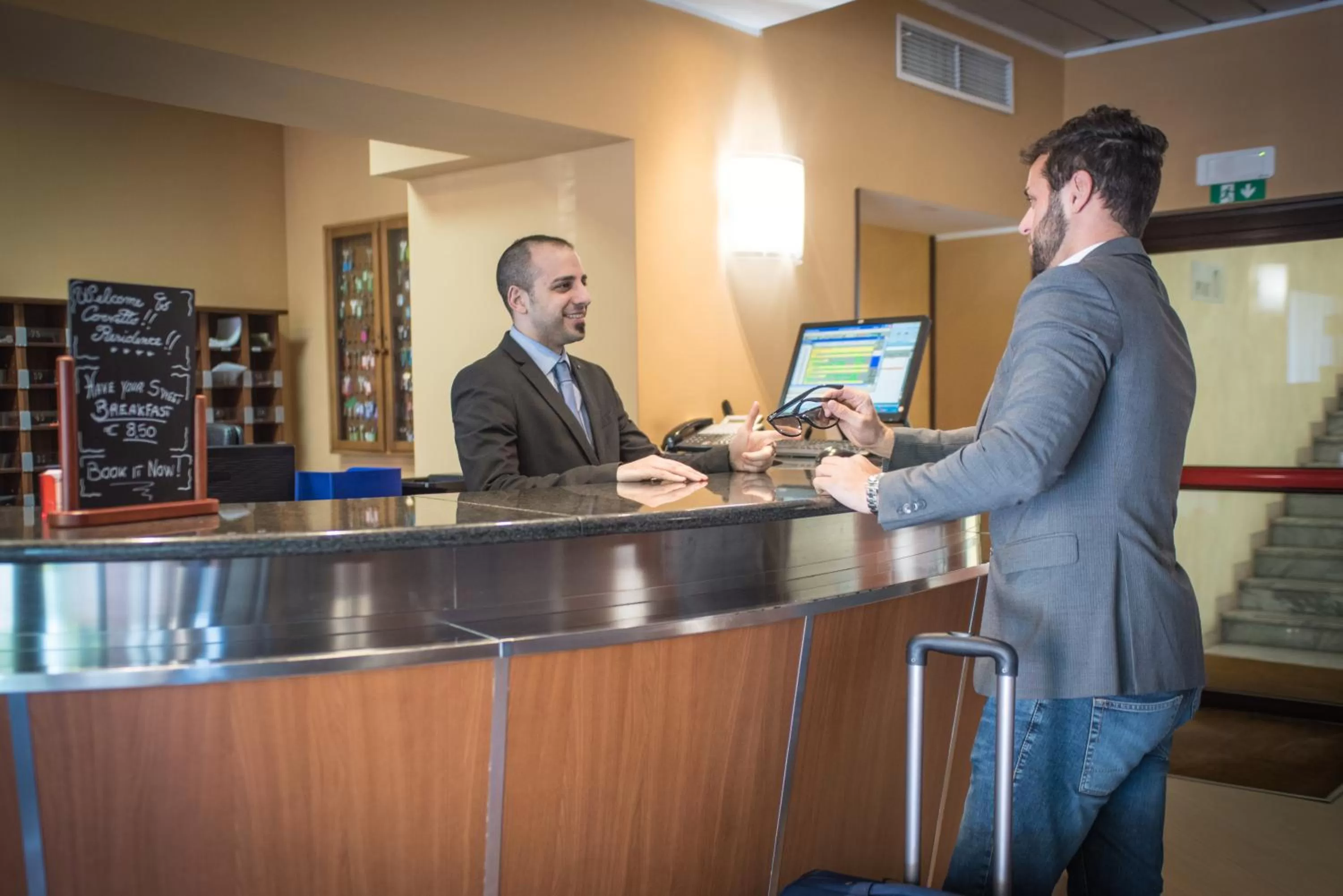 Staff, Lobby/Reception in Corvetto Residence Porto Di Mare