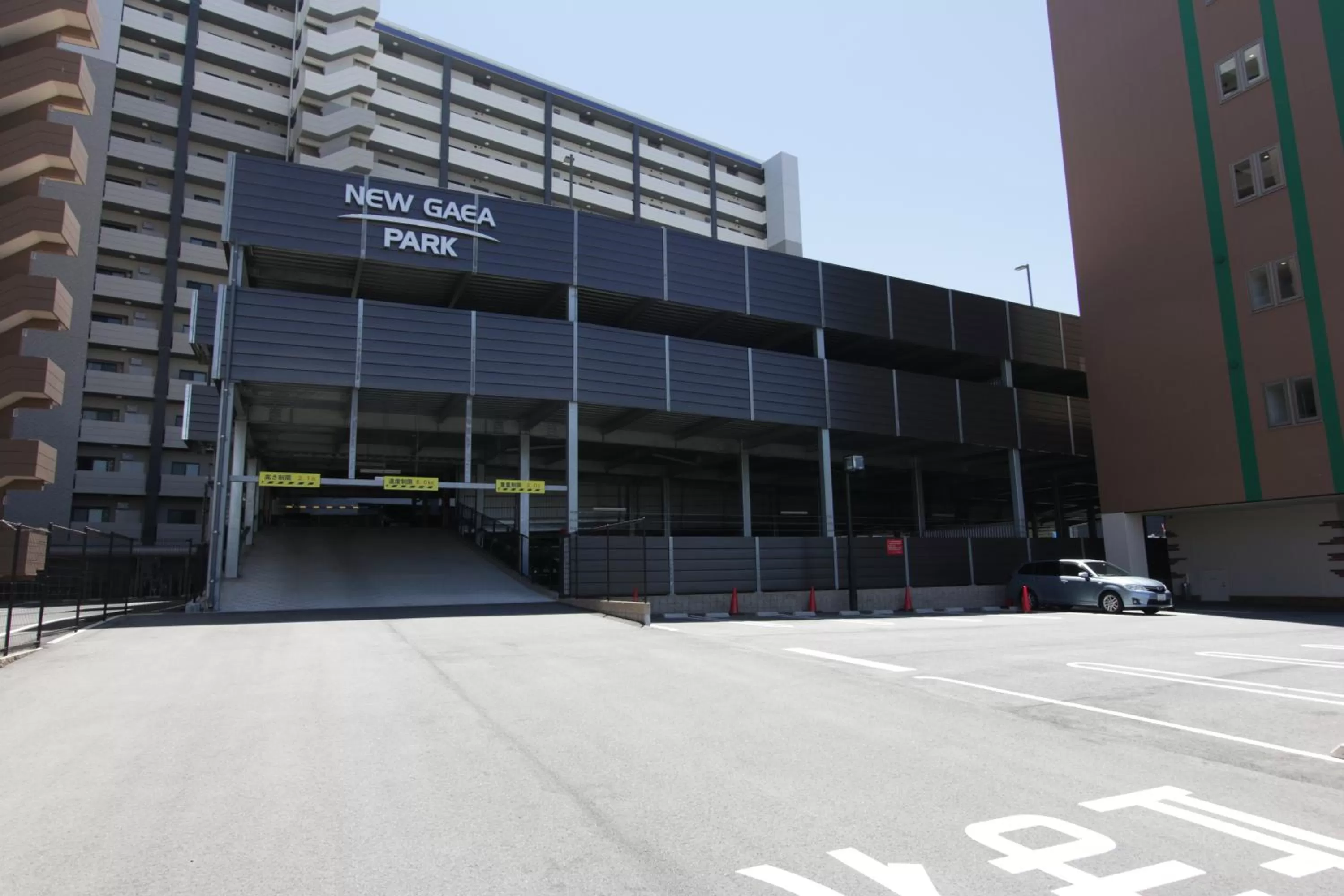 Parking in Hotel New Gaea Nishi Kumamoto Ekimae