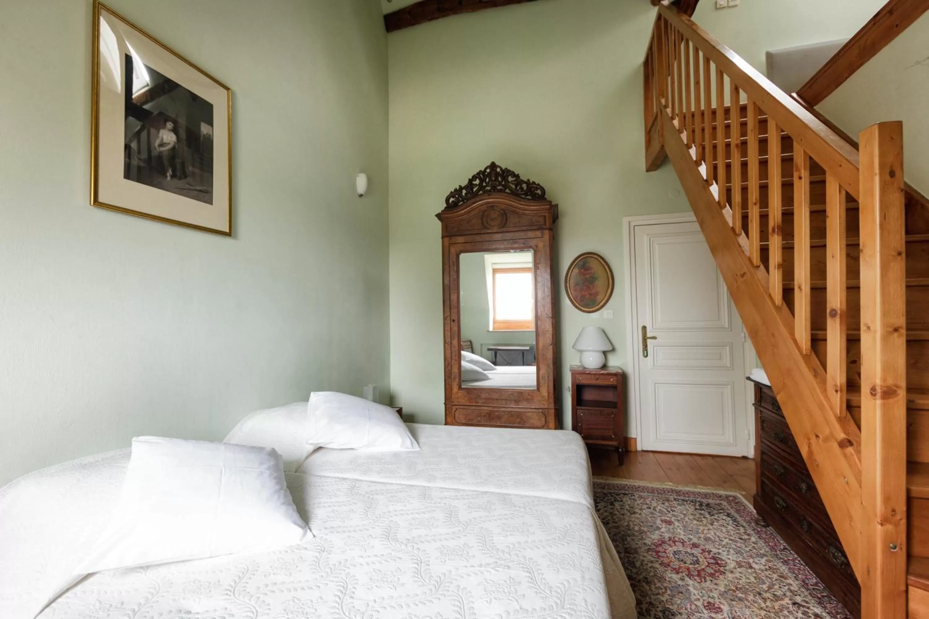 Bedroom, Bed in Château du Jard