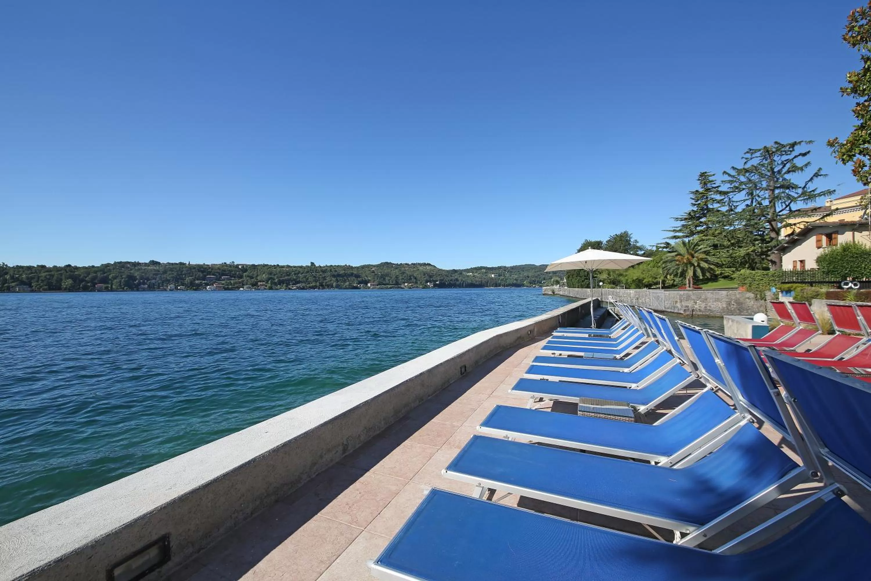 Patio in Hotel Salò du Parc