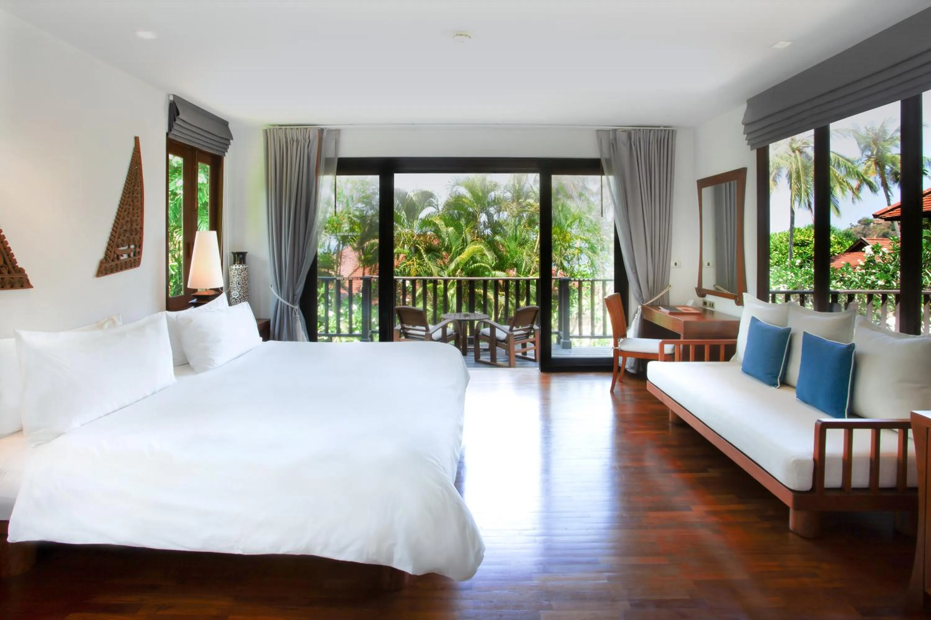 Bed in Pimalai Resort & Spa
