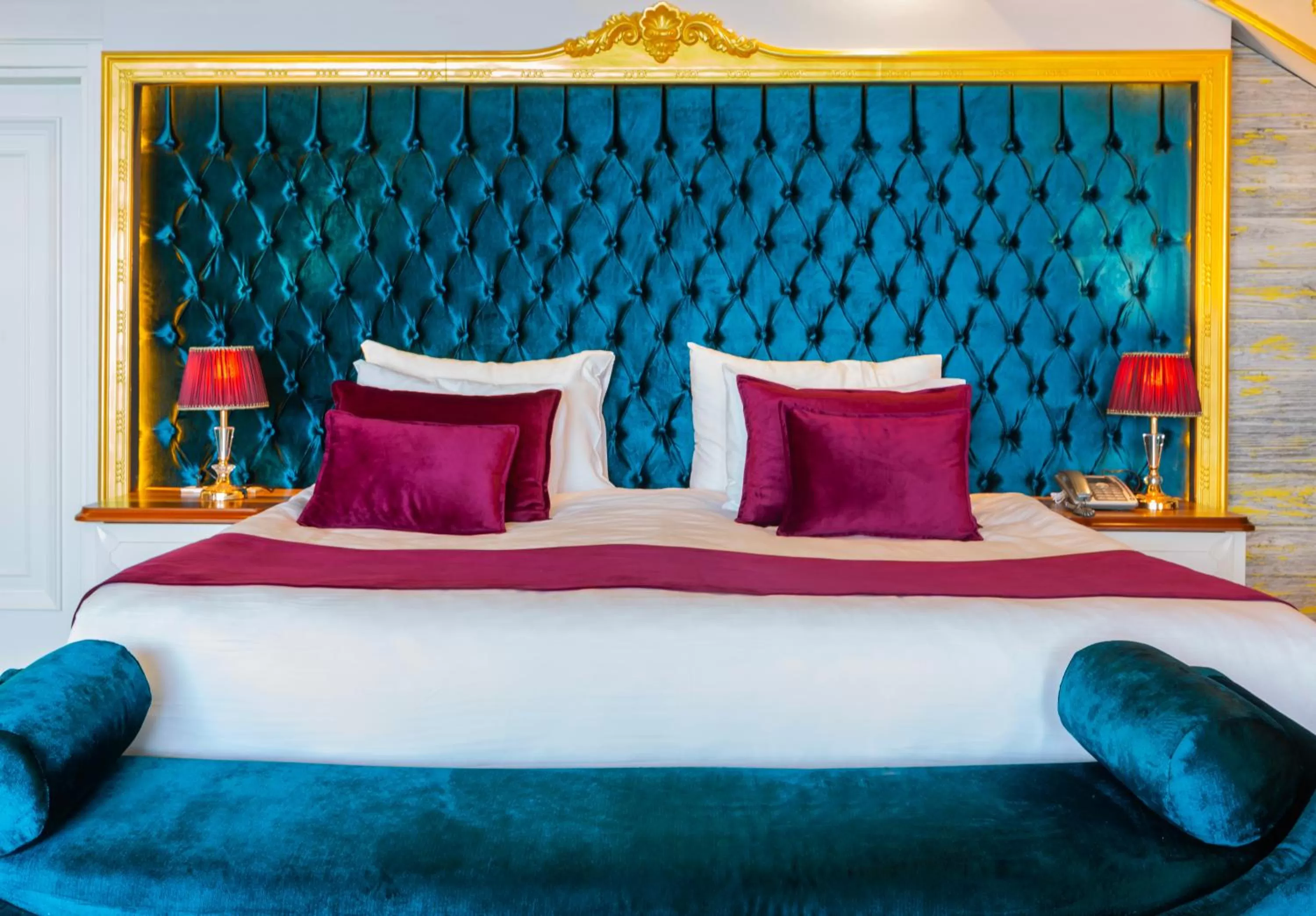 Bed in Andalouse Otel